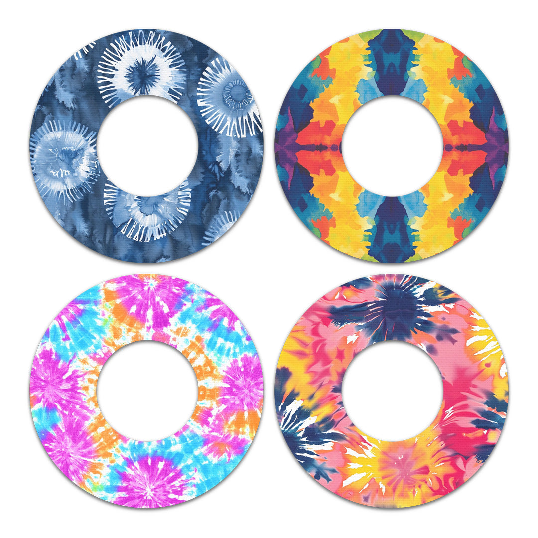 Tie Dye Variety Pack Freestyle Libre 2 Patch Tape - Pump Peelz