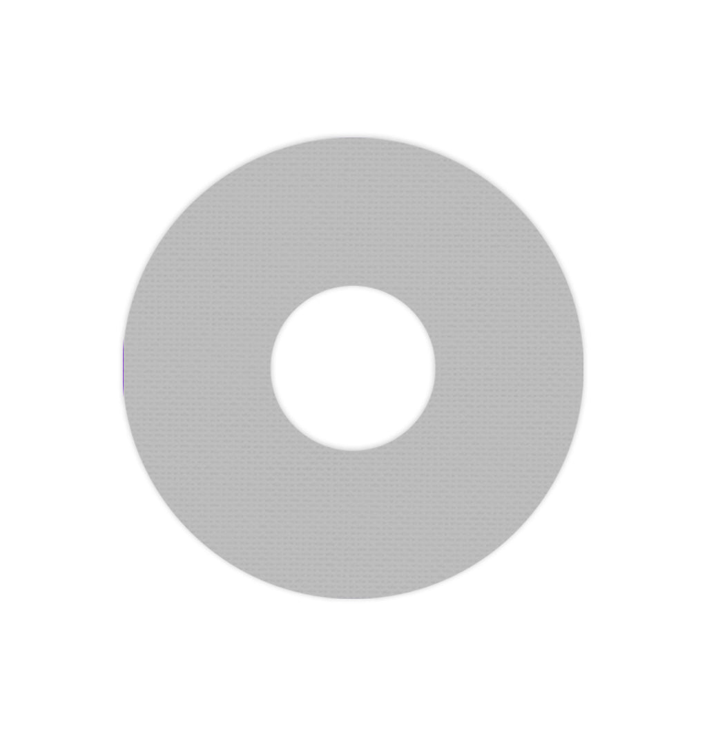 Solid Color Grey FreeStyle Libre 3 Plus & Lingo  Patch Tape - Pump Peelz