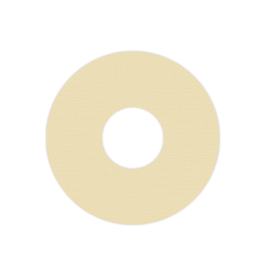 Solid Color Buttermilk FreeStyle Libre 3 Plus & Lingo  Patch Tape - Pump Peelz