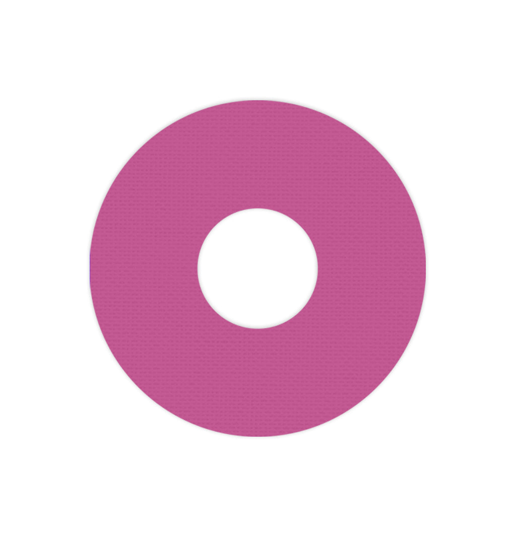 Solid Color Berry FreeStyle Libre 3 Plus & Lingo  Patch Tape - Pump Peelz