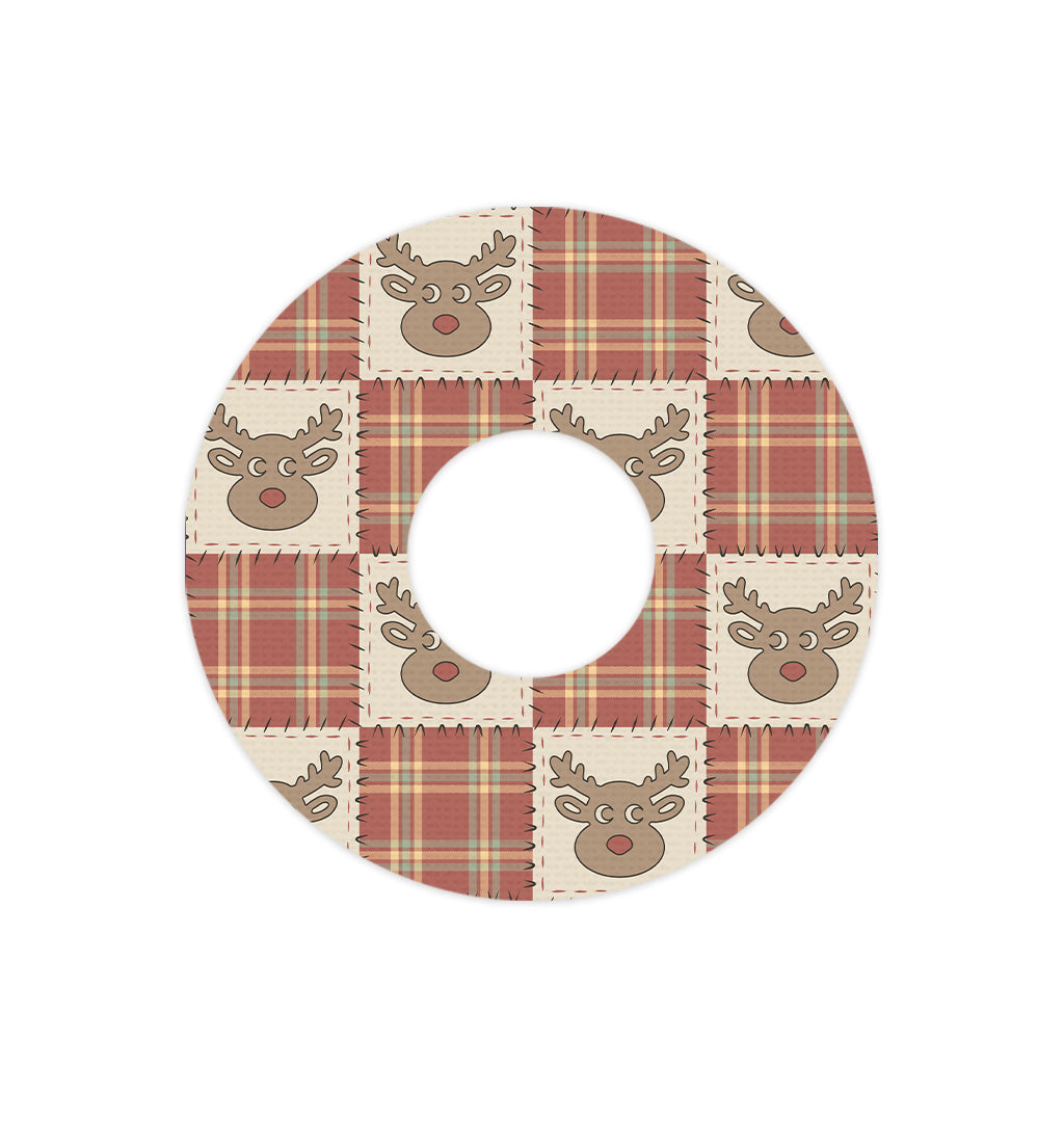Rustic Reindeer FreeStyle Libre 3 Plus & Lingo  Patch Tape - Pump Peelz
