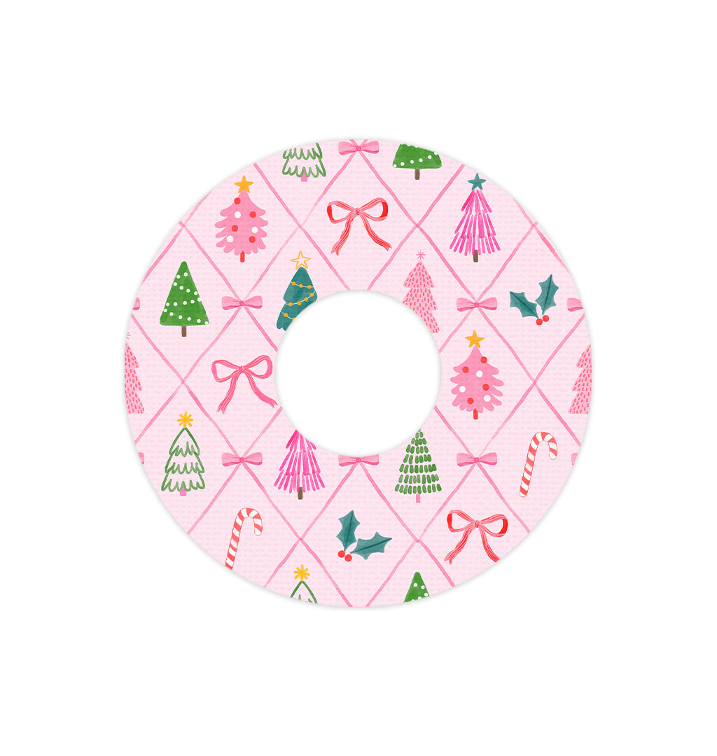 Coquette Christmas FreeStyle Libre 3 Plus & Lingo  Patch Tape - Pump Peelz