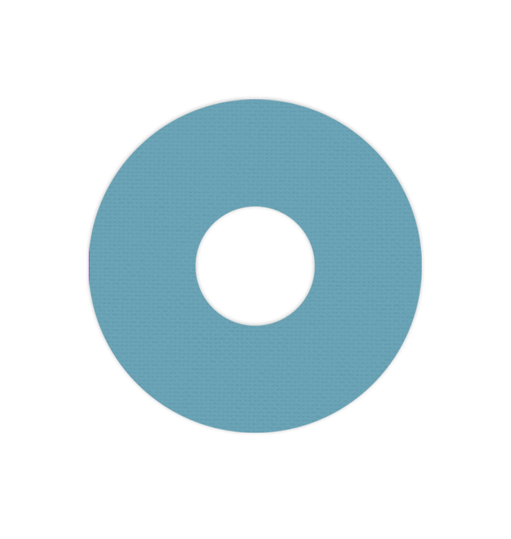 Solid Color Blue FreeStyle Libre 3 Plus & Lingo  Patch Tape - Pump Peelz