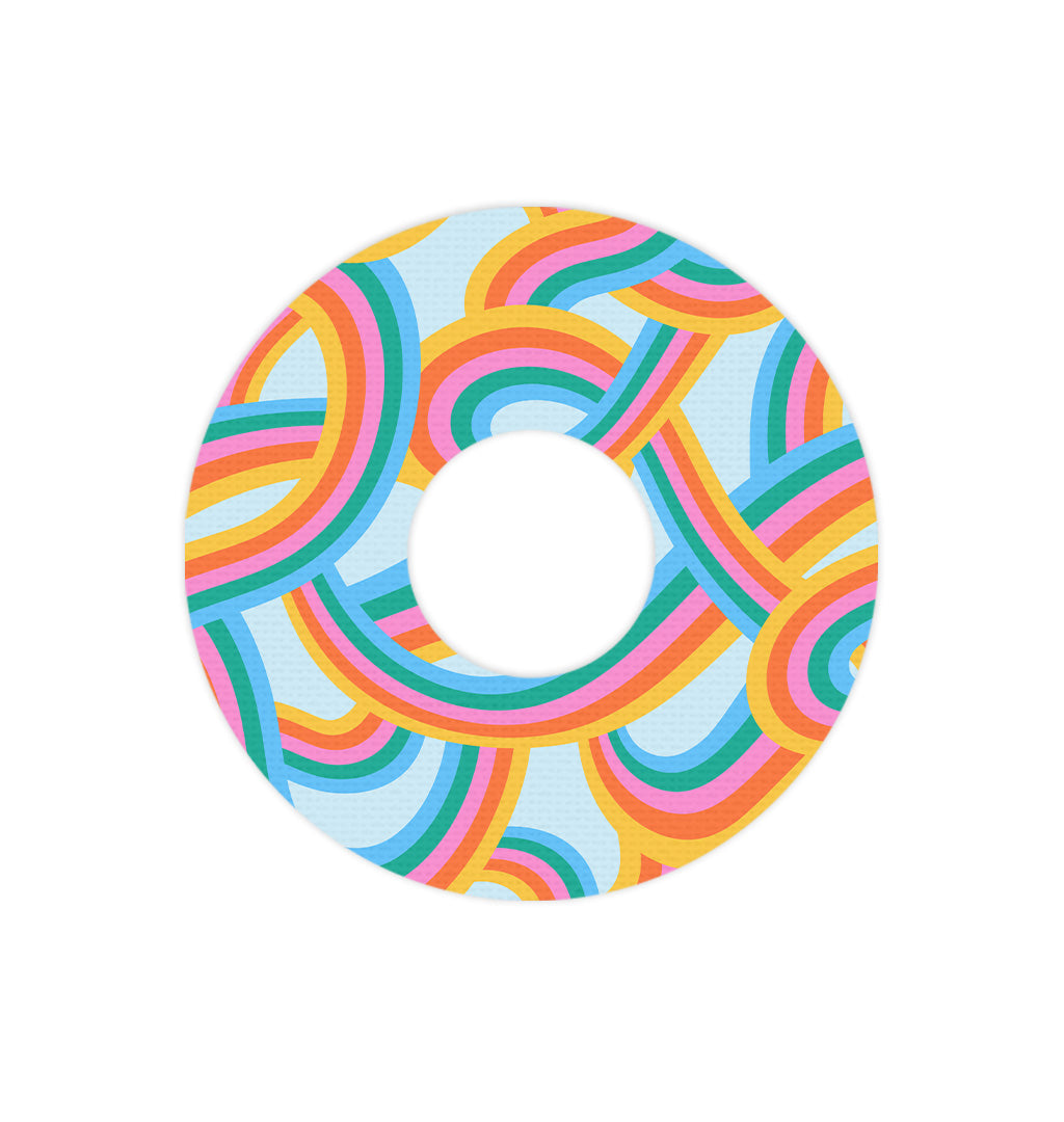 Retro Pop FreeStyle Libre 3 Plus & Lingo  Patch Tape - Pump Peelz