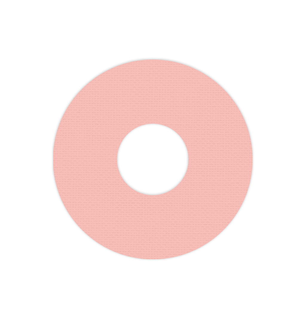 Solid Color Cantaloupe FreeStyle Libre 3 Plus & Lingo  Patch Tape - Pump Peelz