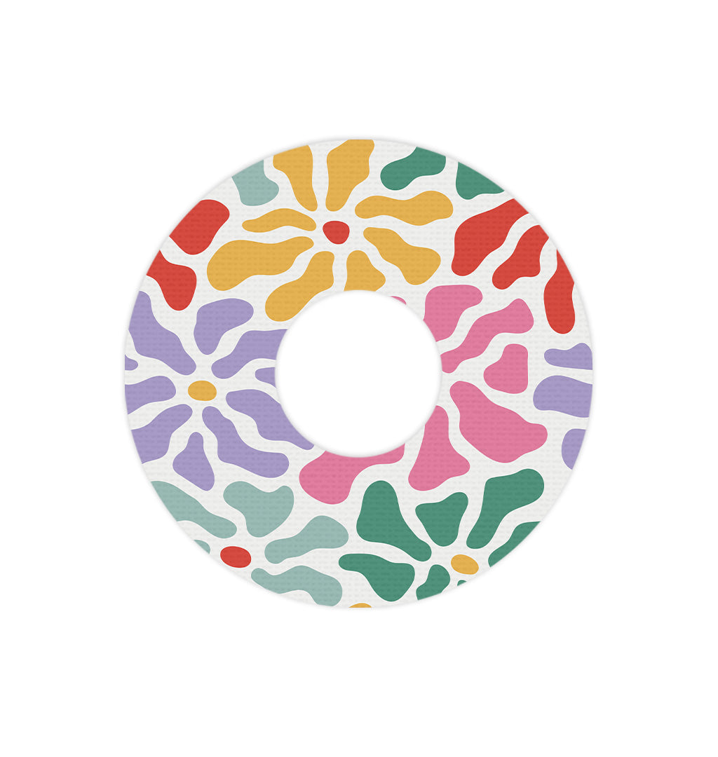 Bloom Burst FreeStyle Libre 3 Plus & Lingo  Patch Tape - Pump Peelz