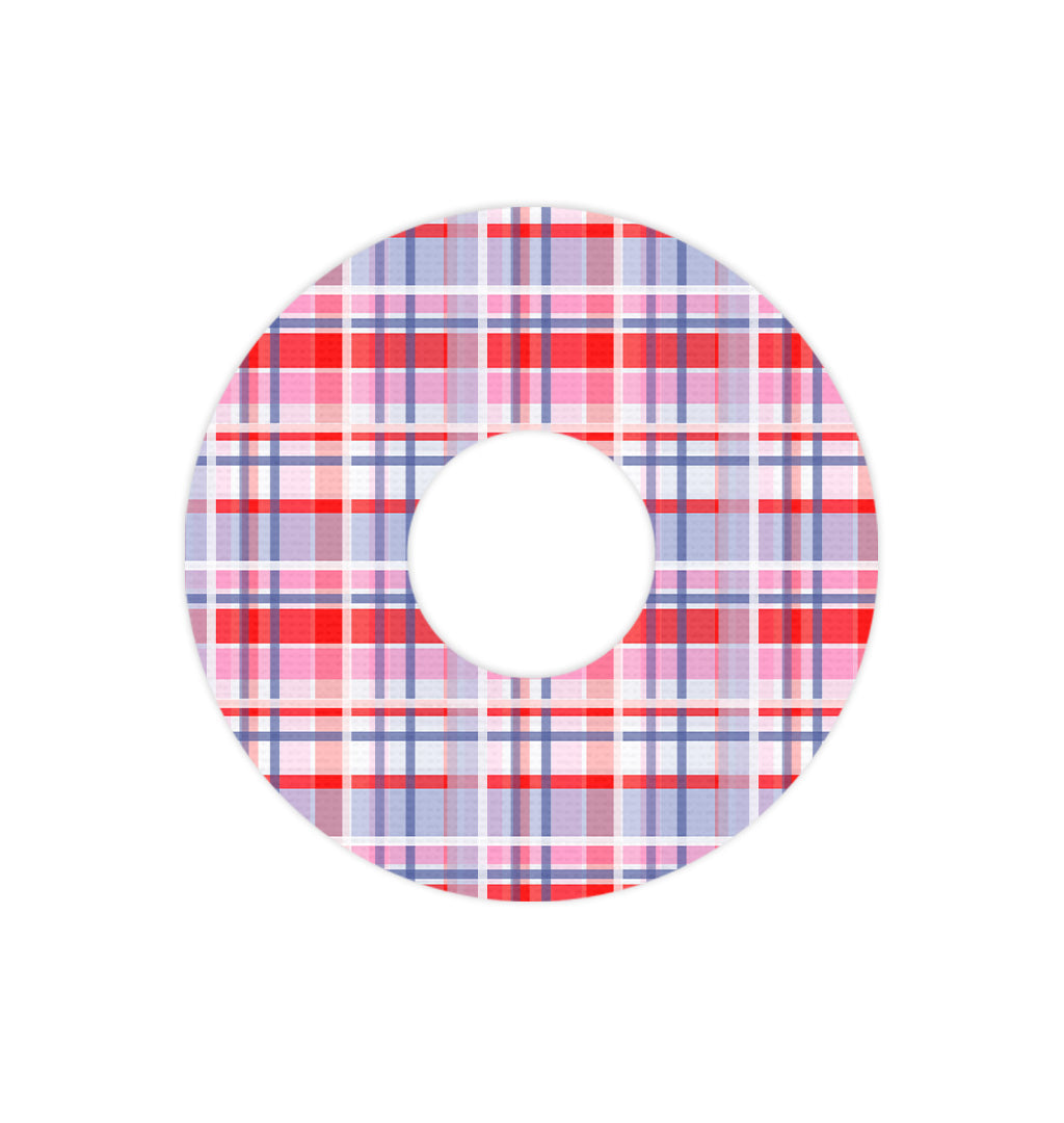 Party Plaid FreeStyle Libre 3 Plus & Lingo  Patch Tape - Pump Peelz