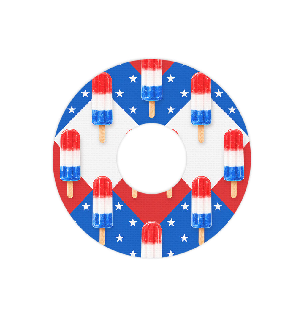 Americana FreeStyle Libre 3 Plus & Lingo  Patch Tape - Pump Peelz