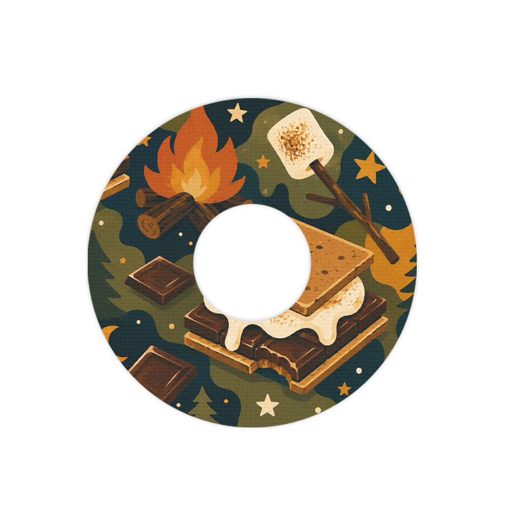 Campfire Nights FreeStyle Libre 3 Plus & Lingo  Patch Tape - Pump Peelz