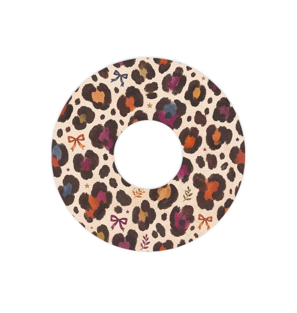 Boho Leopard FreeStyle Libre 3 Plus & Lingo  Patch Tape - Pump Peelz