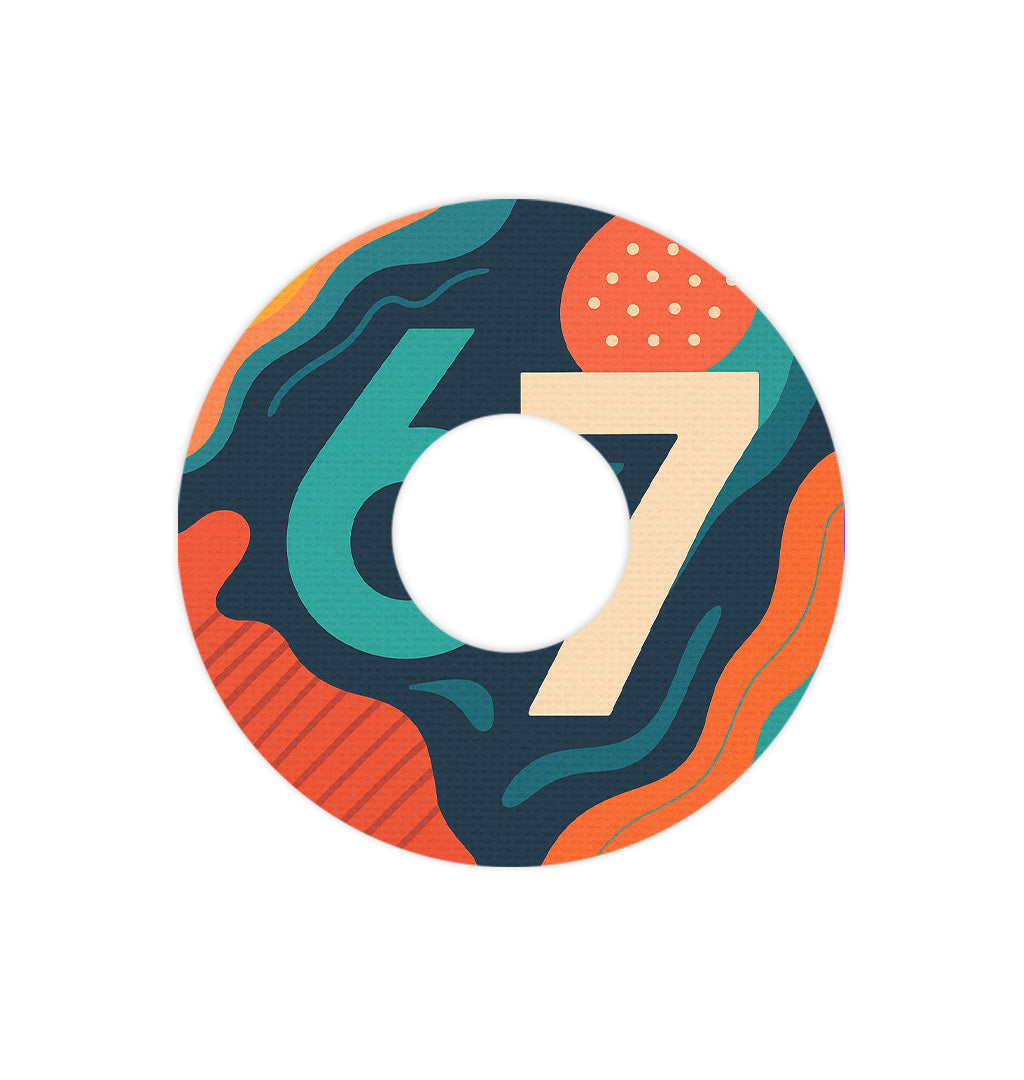 6/7 FreeStyle Libre 3 Plus & Lingo  Patch Tape - Pump Peelz