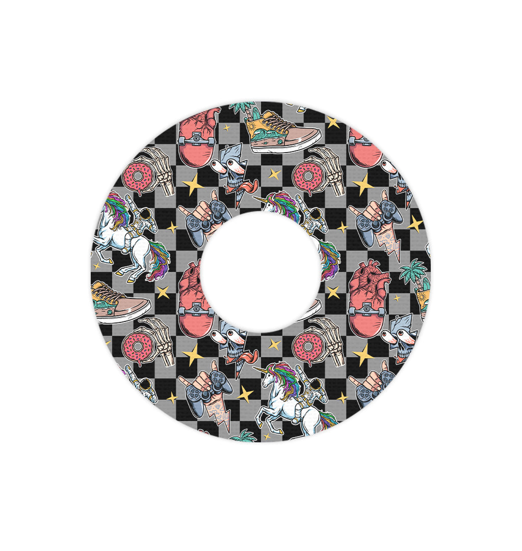 Totally Radical FreeStyle Libre 3 Plus & Lingo  Patch Tape - Pump Peelz