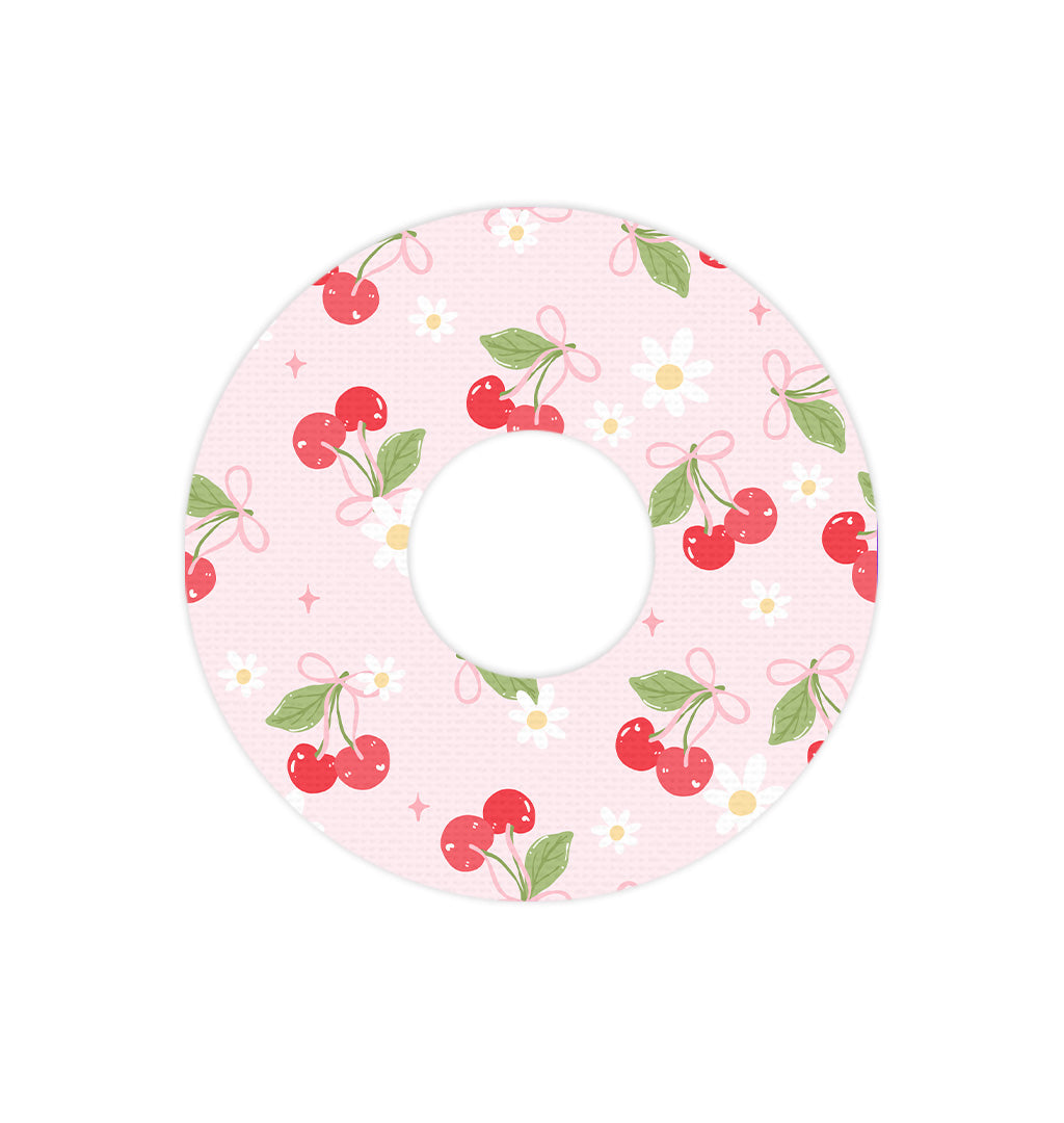Cherry Coquette FreeStyle Libre 3 Plus & Lingo  Patch Tape - Pump Peelz