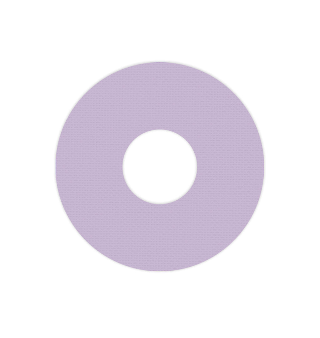 Solid Color Lavender FreeStyle Libre 3 Patch Tape - Pump Peelz