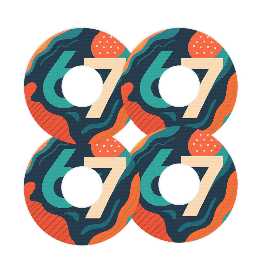 6/7 FreeStyle Libre 3 Plus & Lingo  Patch Tape - Pump Peelz