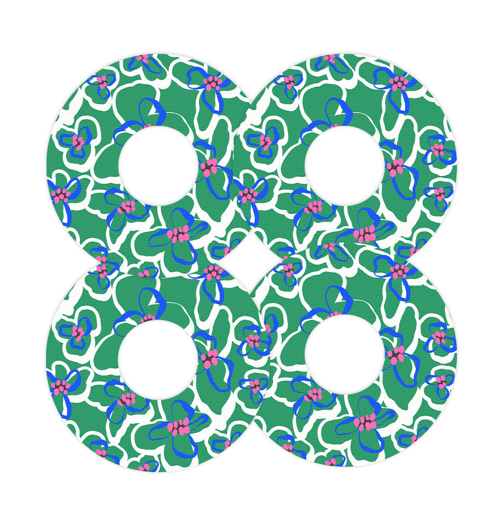 Mod Blooms FreeStyle Libre 3 Plus & Lingo  Patch Tape - Pump Peelz