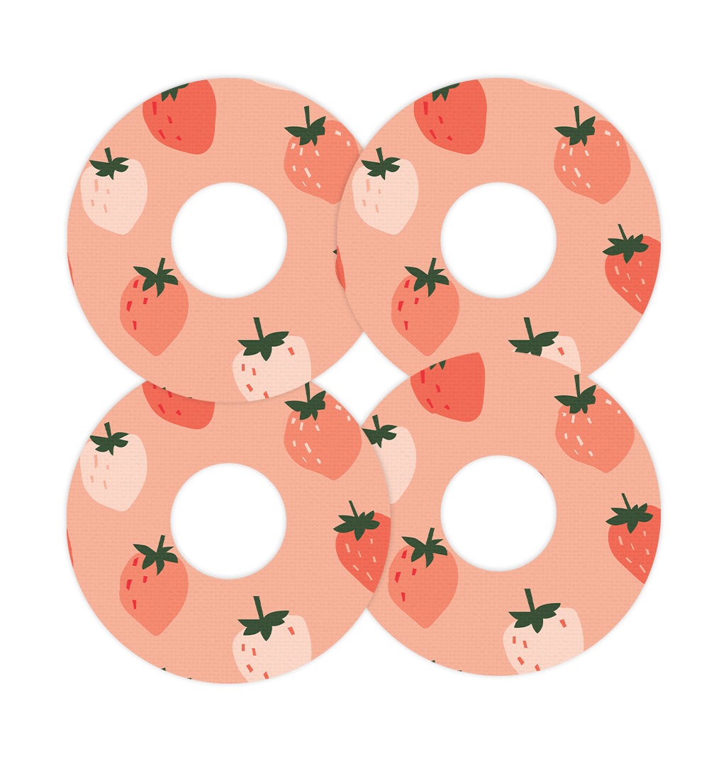 Strawberry Sweet FreeStyle Libre 3 Plus & Lingo  Patch Tape - Pump Peelz