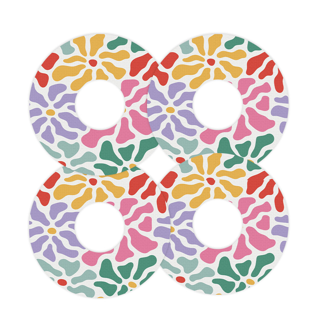 Bloom Burst FreeStyle Libre 3 Plus & Lingo  Patch Tape - Pump Peelz