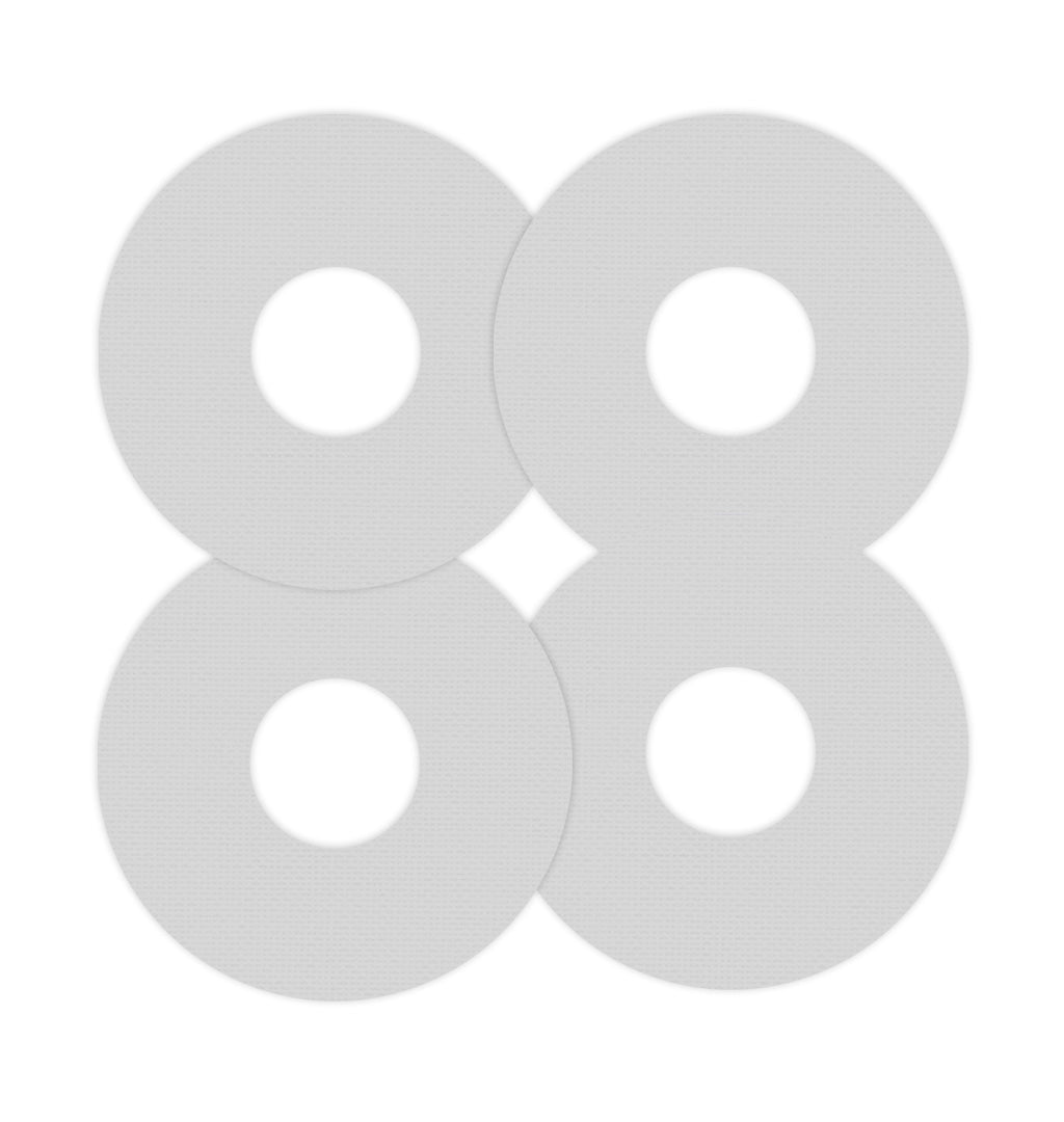 Solid Color Platinum FreeStyle Libre 3 Plus & Lingo  Patch Tape - Pump Peelz