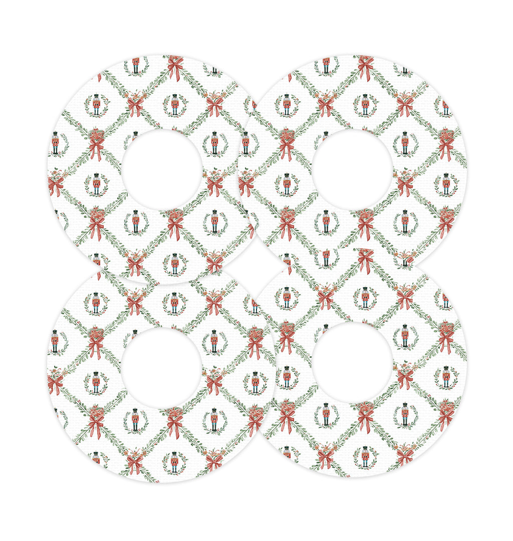 Nutcracker Noel FreeStyle Libre 3 Plus & Lingo  Patch Tape - Pump Peelz