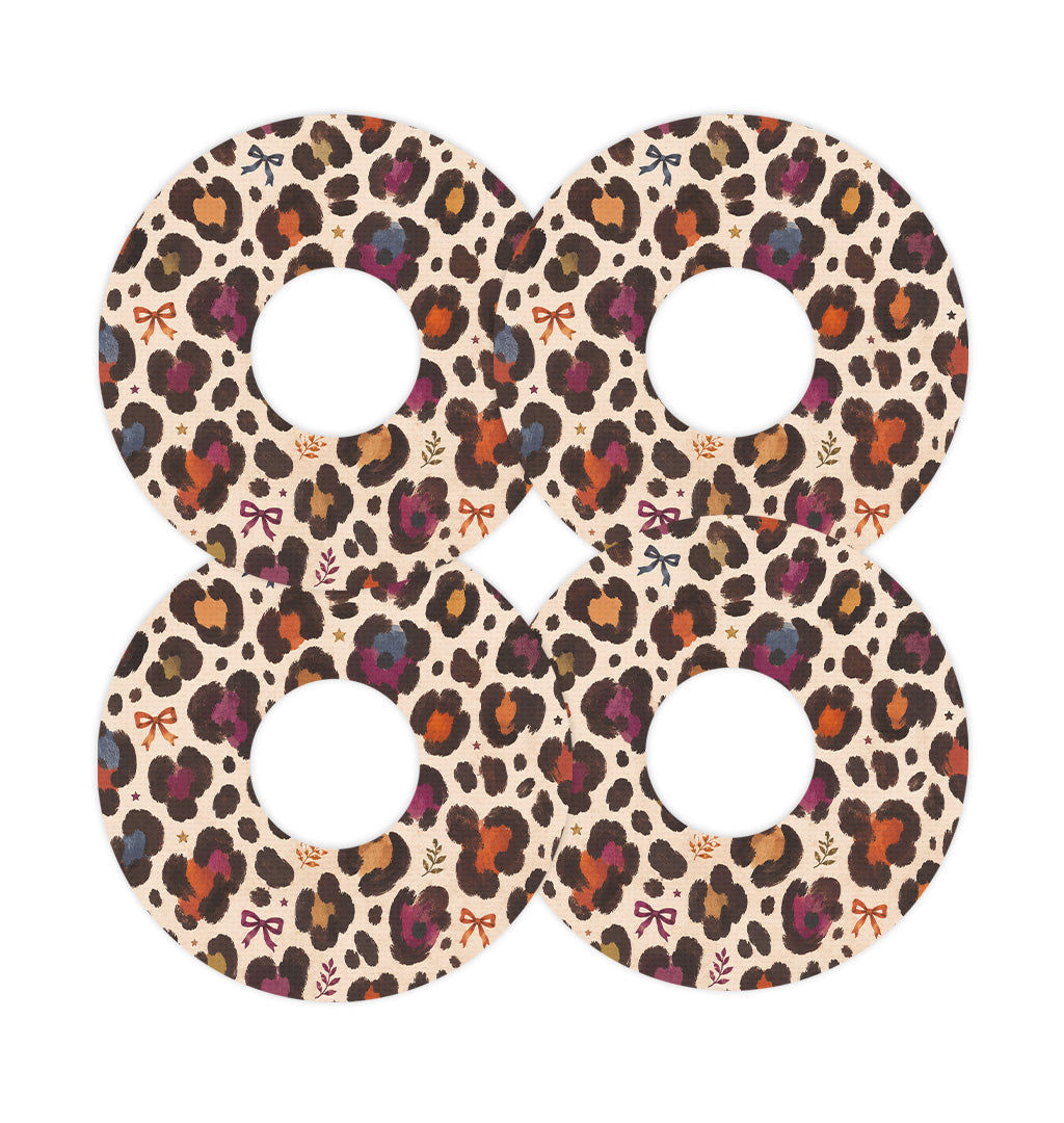 Boho Leopard FreeStyle Libre 3 Plus & Lingo  Patch Tape - Pump Peelz