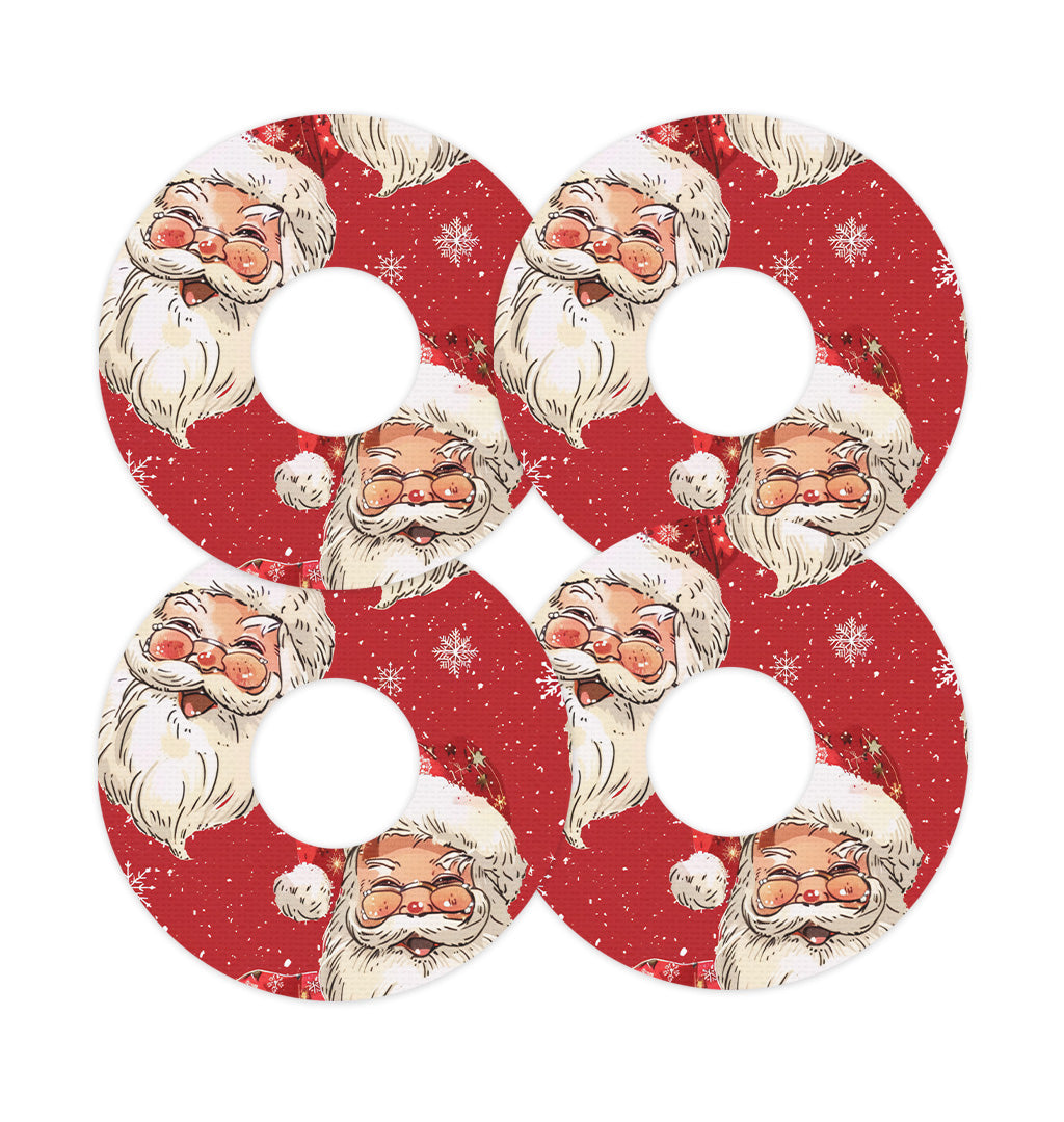 Jolly Old Saint Nick FreeStyle Libre 3 Plus & Lingo  Patch Tape - Pump Peelz