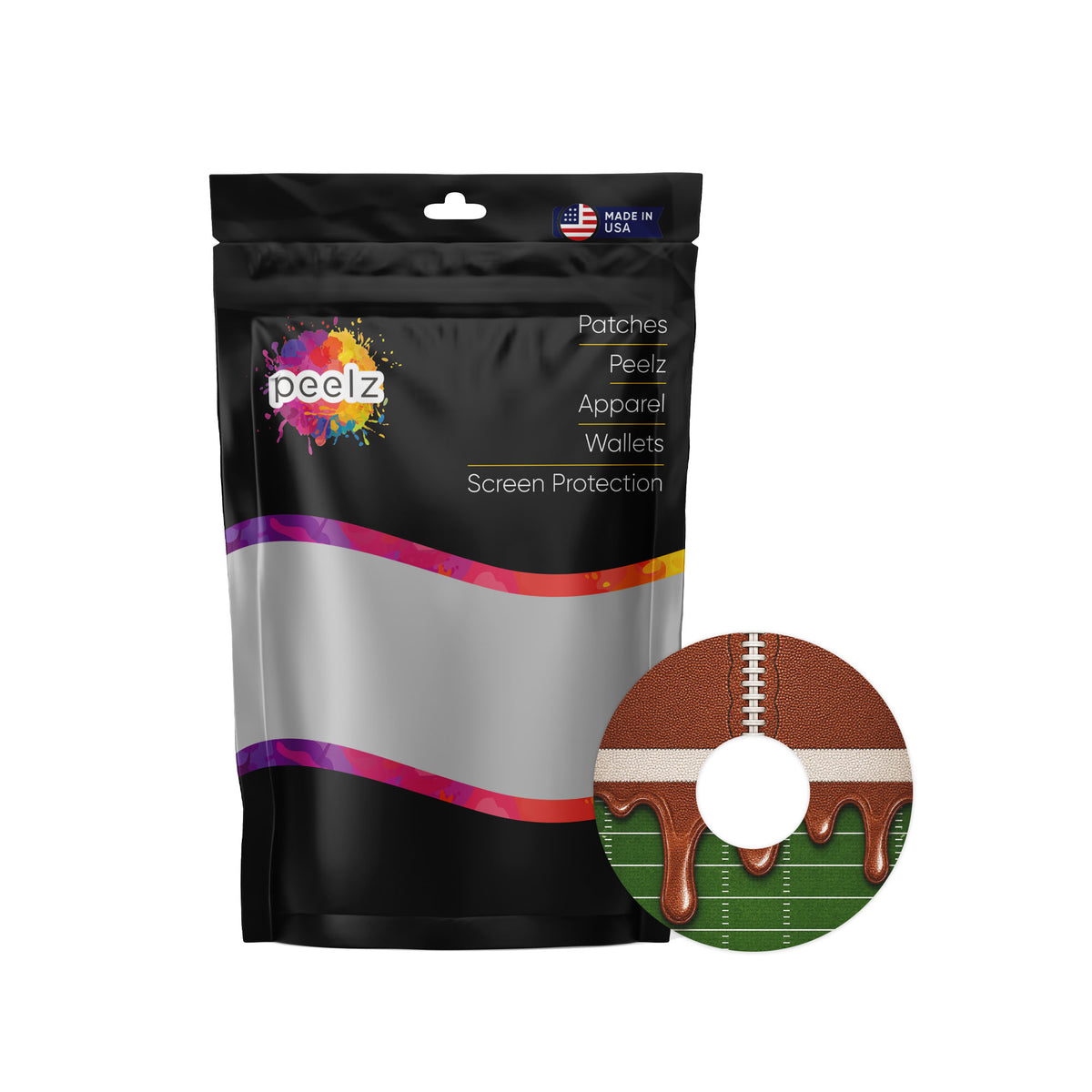 End Zone Melt FreeStyle Libre 3 Plus & Lingo  Patch Tape - Pump Peelz