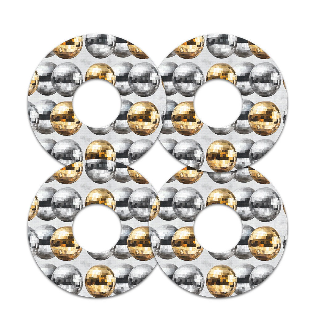 Disco Balls FreeStyle Libre 3 Plus & Lingo  Patch Tape - Pump Peelz