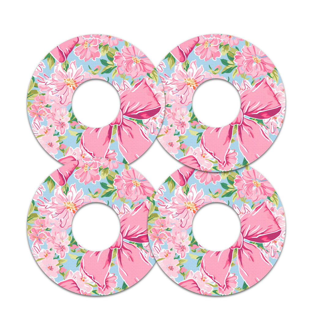 Blossom Bows FreeStyle Libre 3 Plus & Lingo  Patch Tape - Pump Peelz