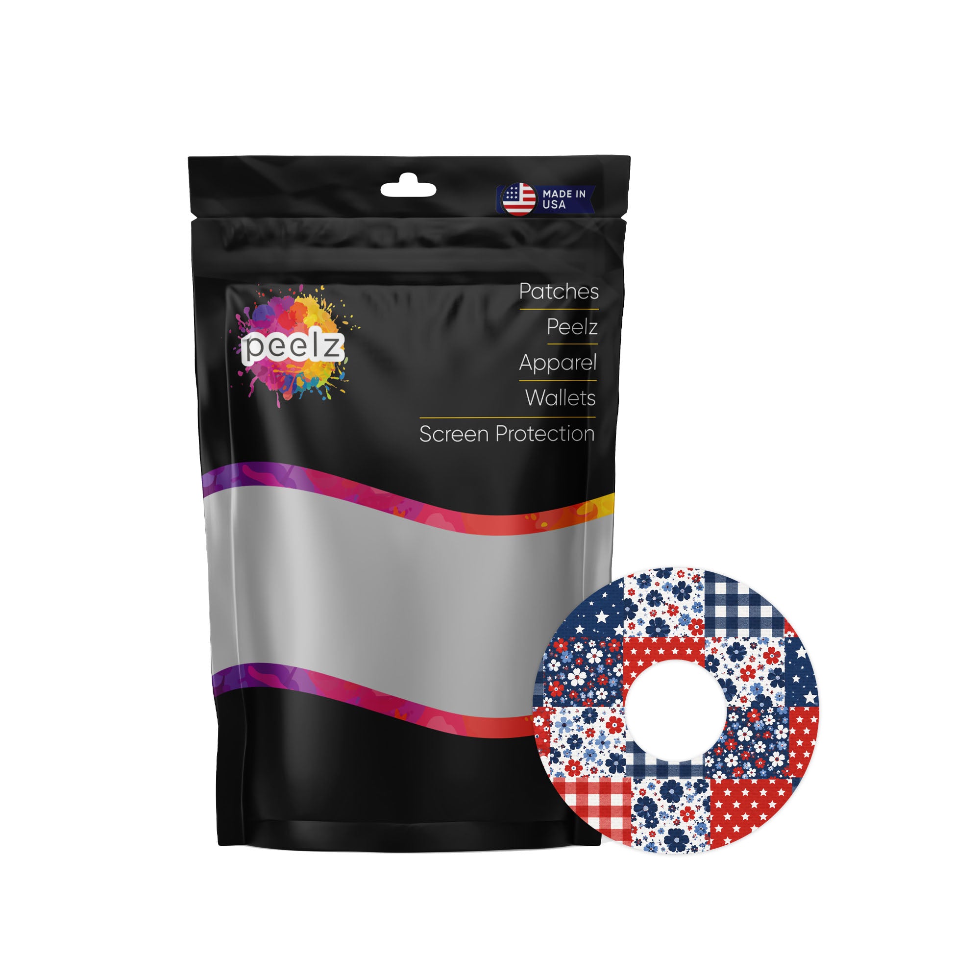 Summer Picnic FreeStyle Libre 3 Plus & Lingo  Patch Tape - Pump Peelz