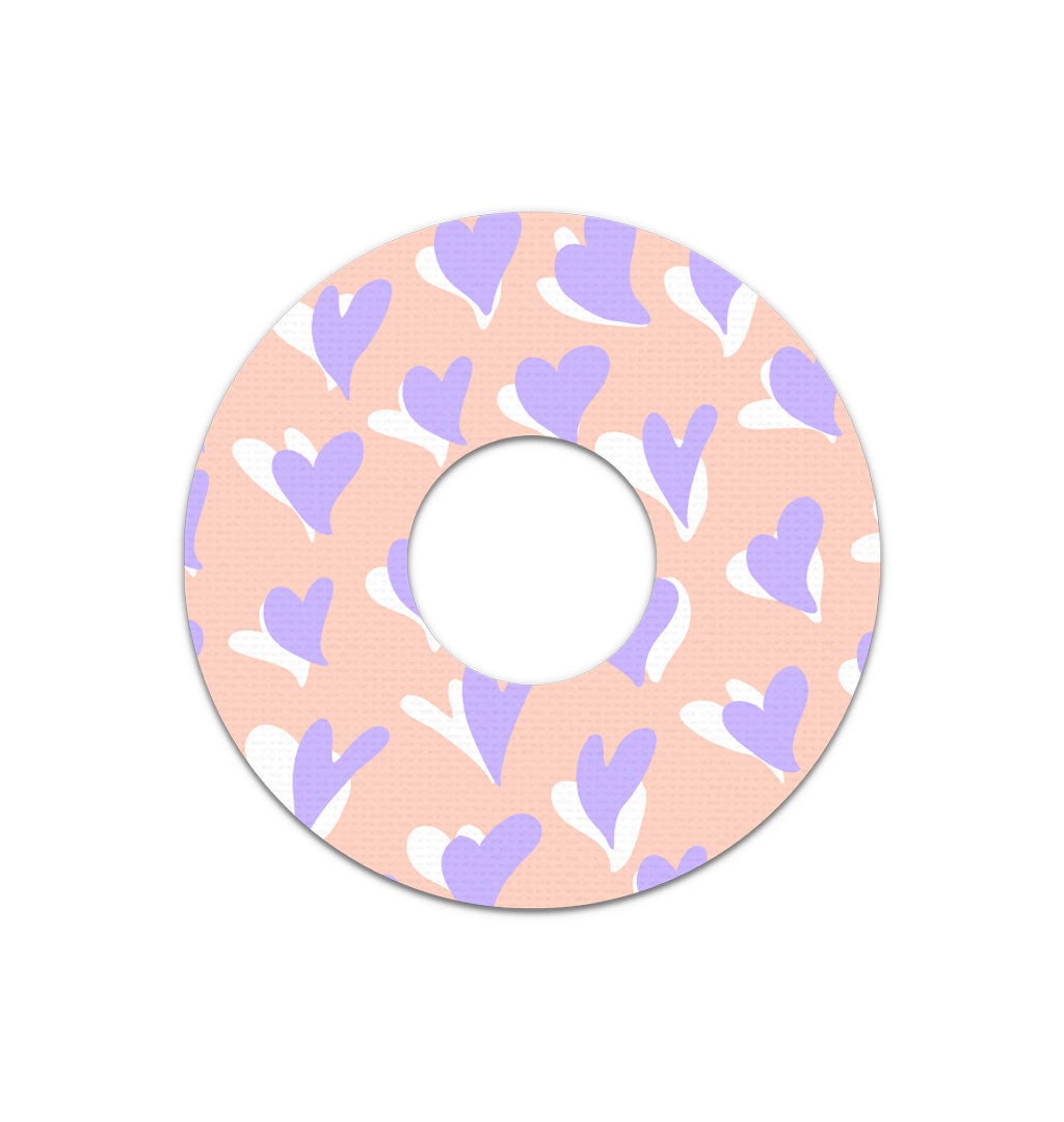 Lavender Love FreeStyle Libre 3 Plus & Lingo  Patch Tape - Pump Peelz