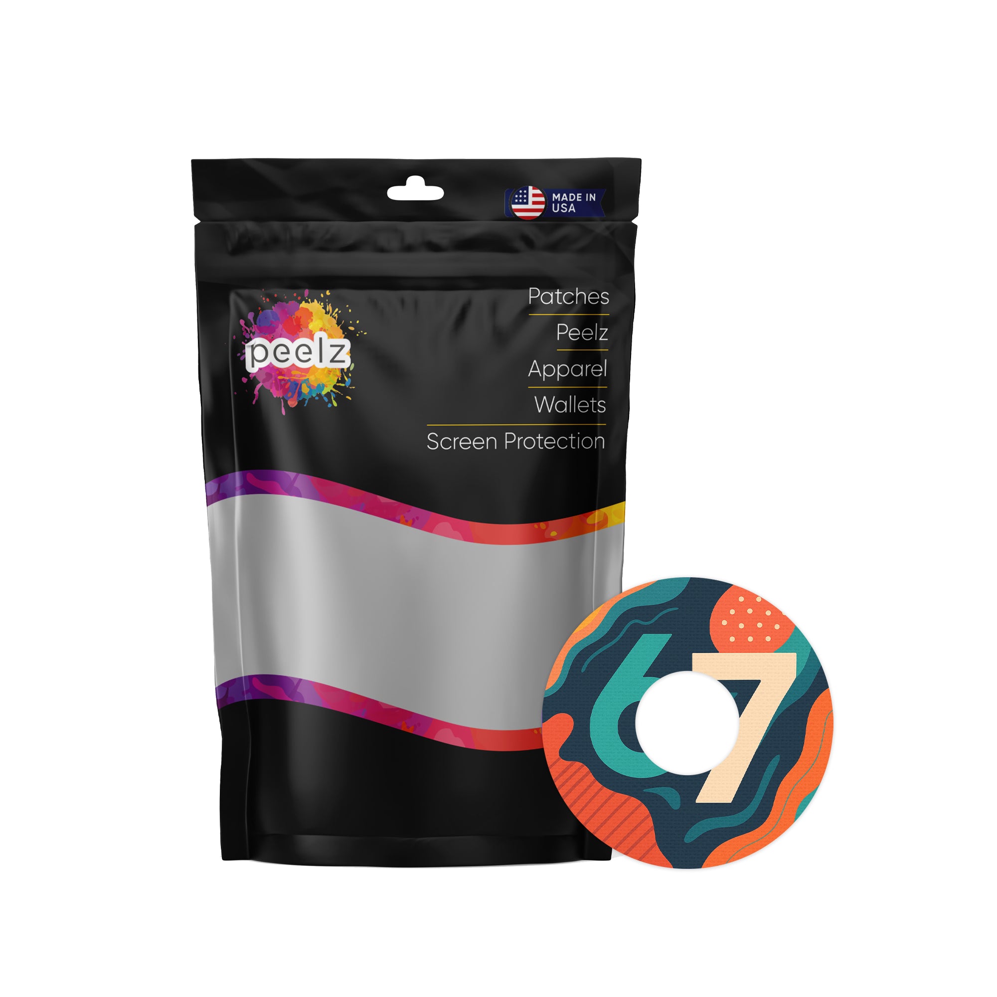 6/7 FreeStyle Libre 3 Plus & Lingo  Patch Tape - Pump Peelz