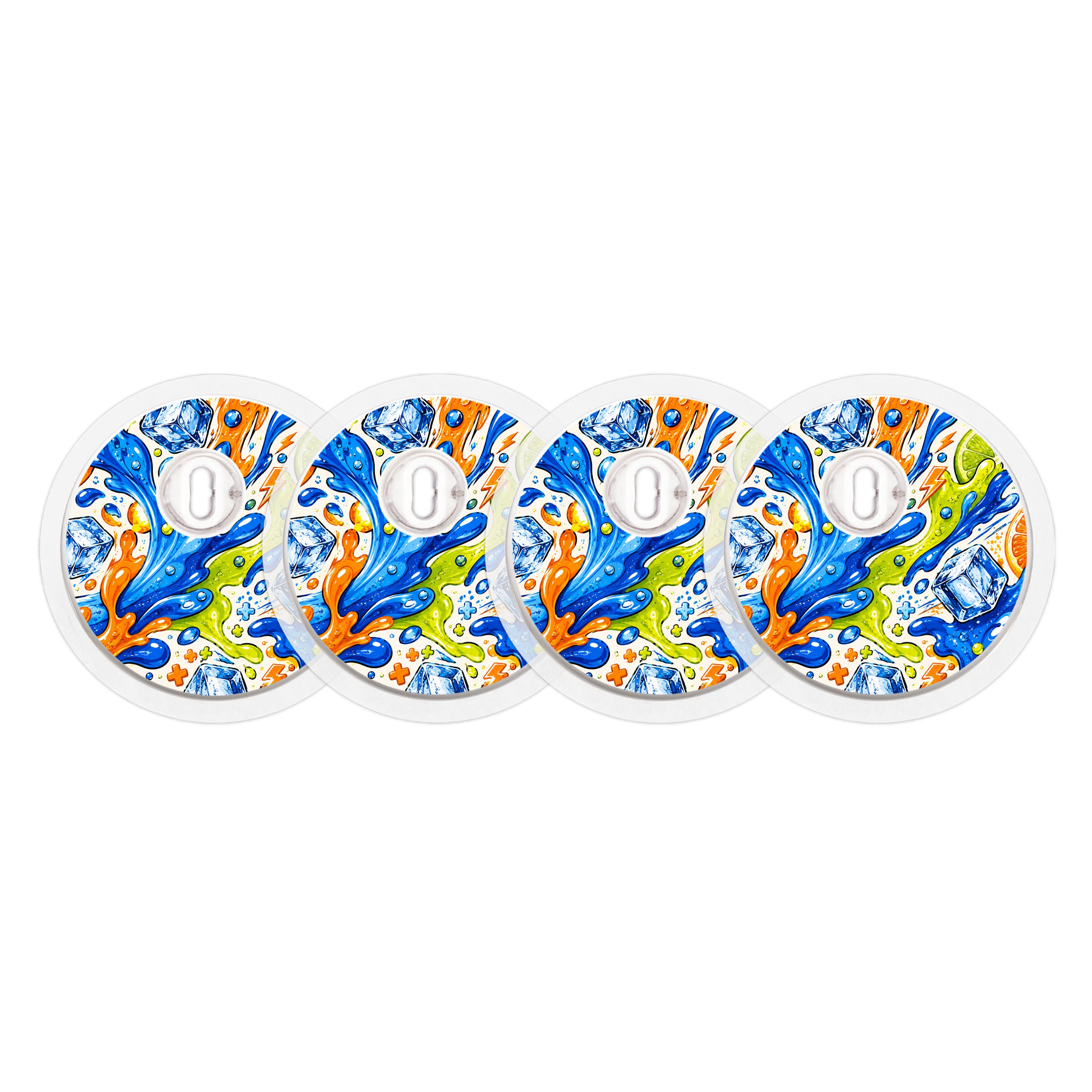 Electric Squeeze FreeStyle Libre 3 Plus & Lingo Sensor Sticker - Pump Peelz