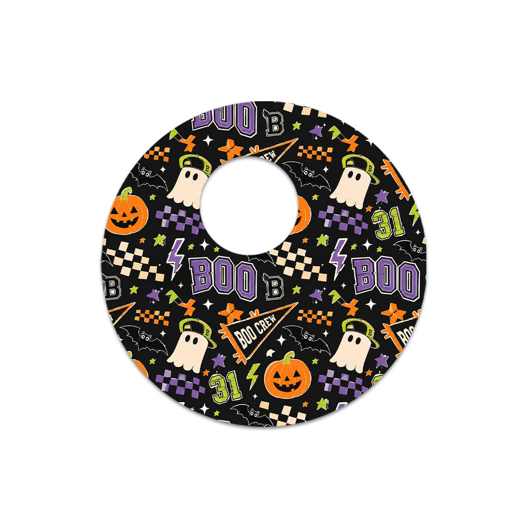 Boo Crew Varsity FreeStyle Libre 3 Plus & Lingo Sensor Sticker - Pump Peelz