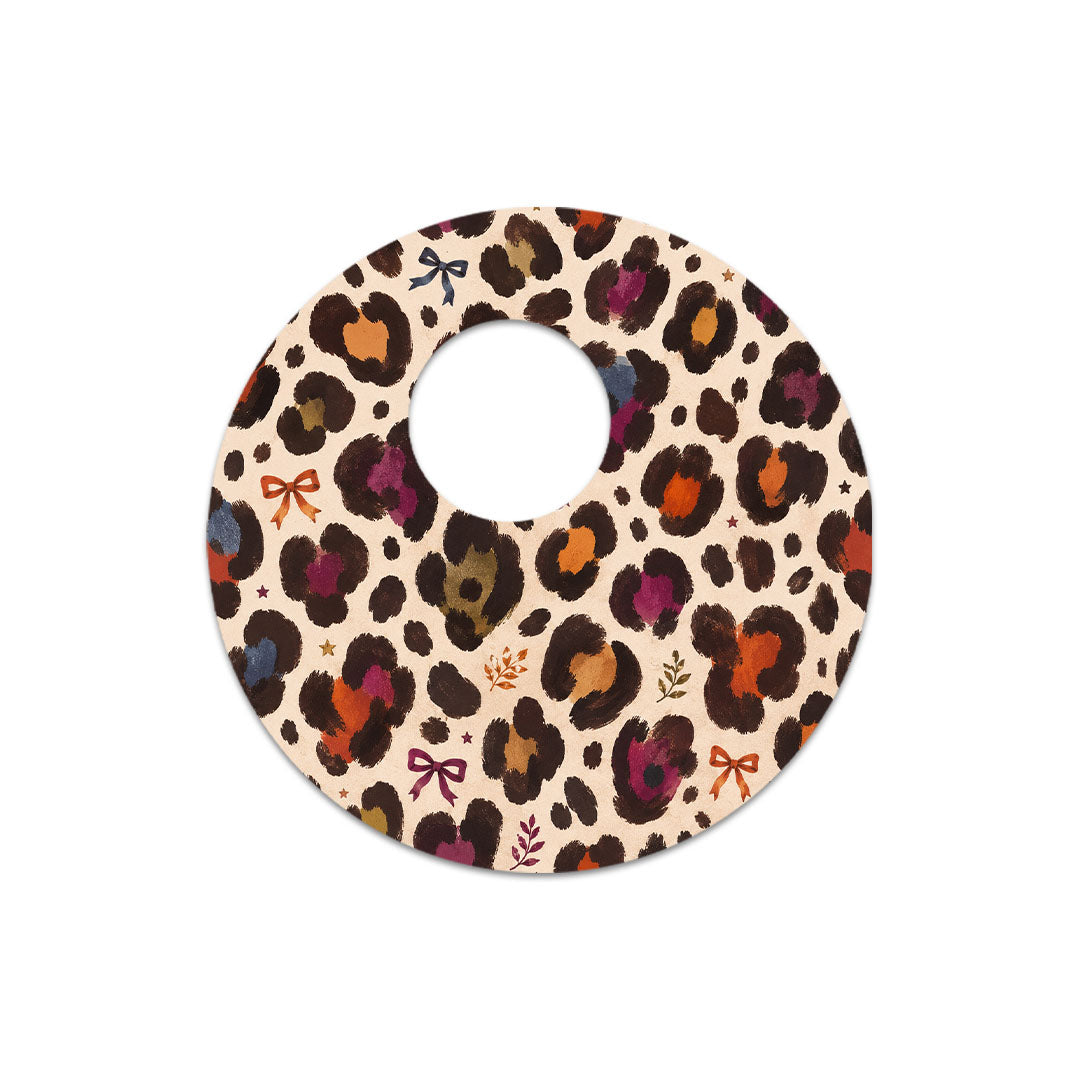 Boho Leopard FreeStyle Libre 3 Plus & Lingo Sensor Sticker - Pump Peelz