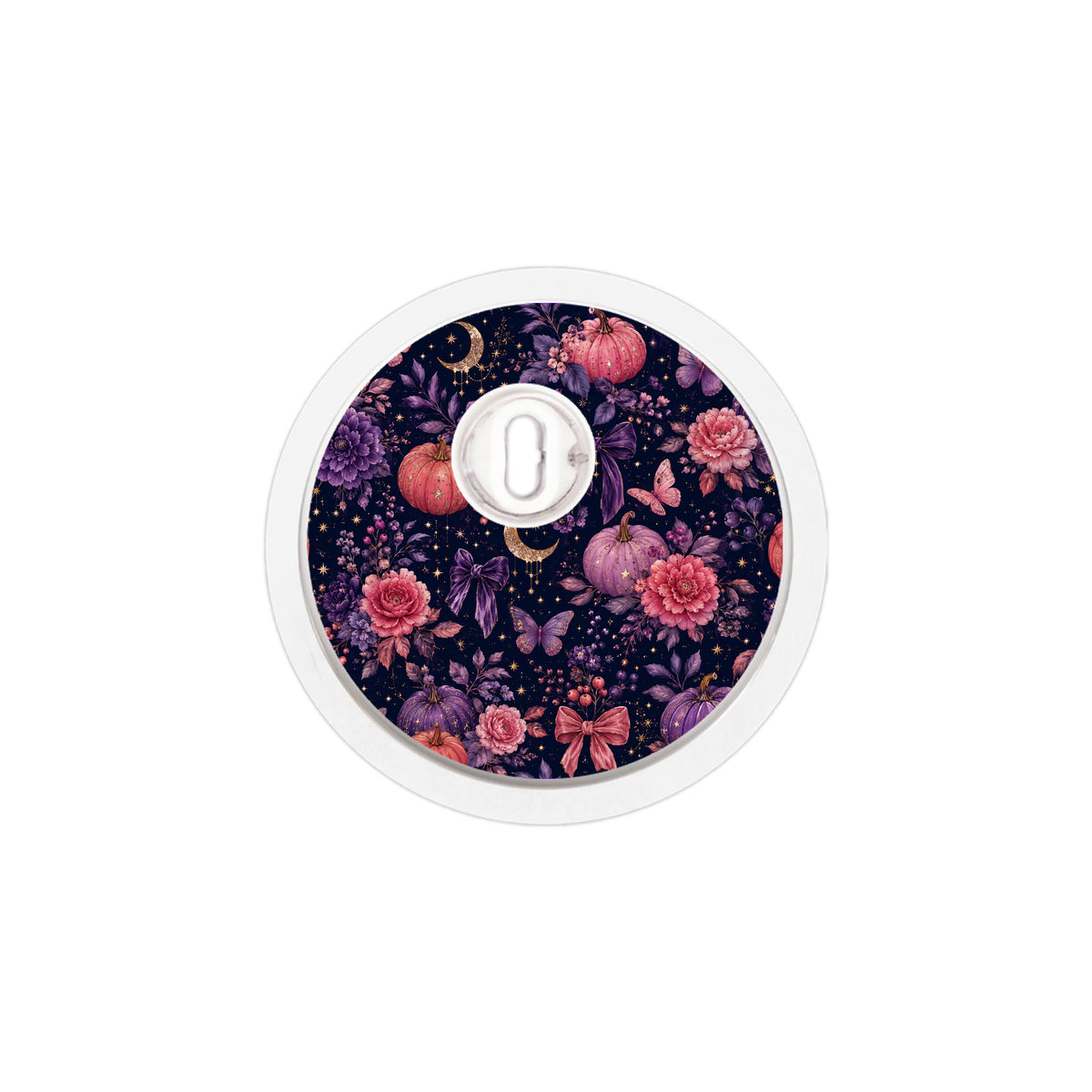 Moonlit Garden FreeStyle Libre 3 Plus & Lingo Sensor Sticker - Pump Peelz