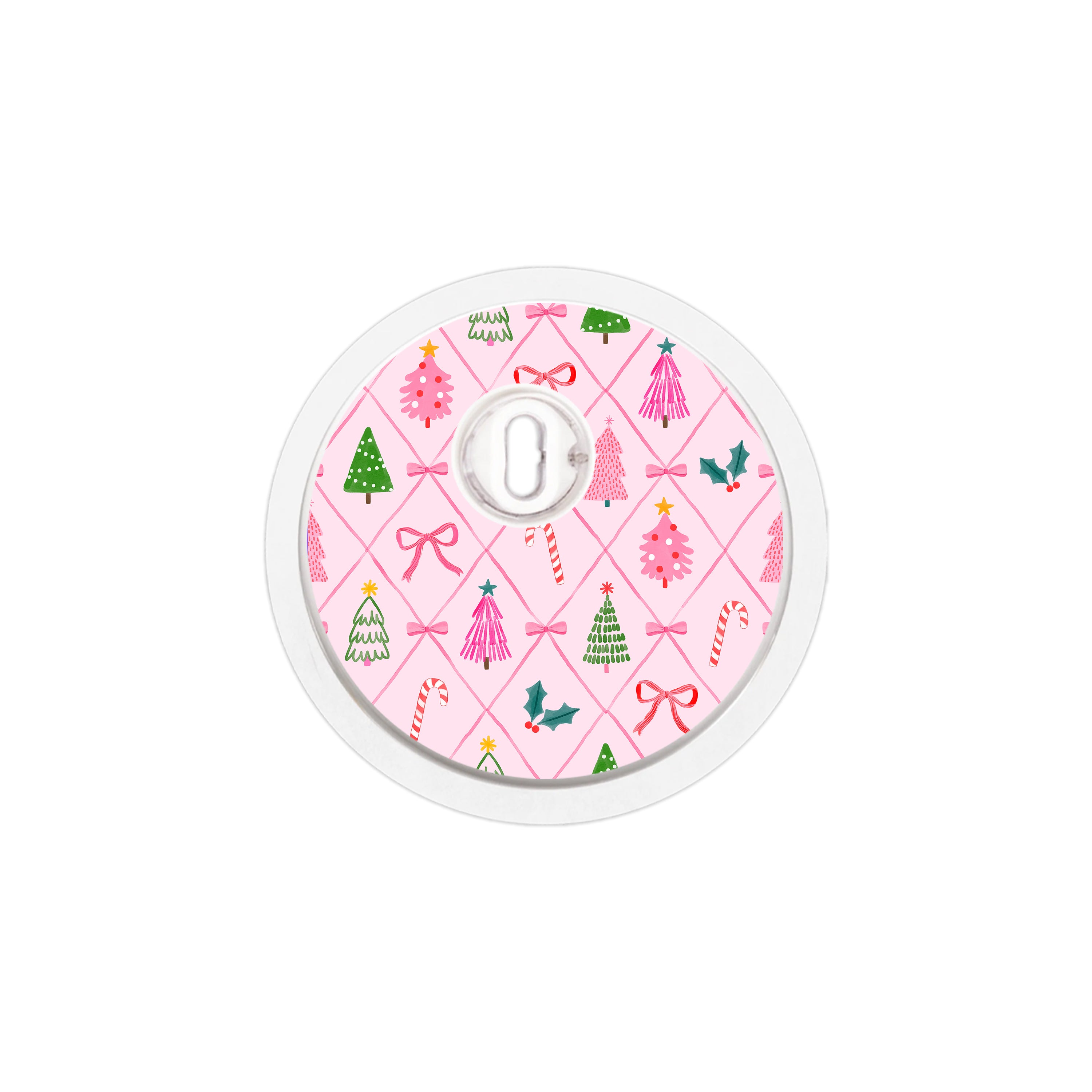 Coquette Christmas FreeStyle Libre 3 Plus & Lingo  Sensor Sticker - Pump Peelz