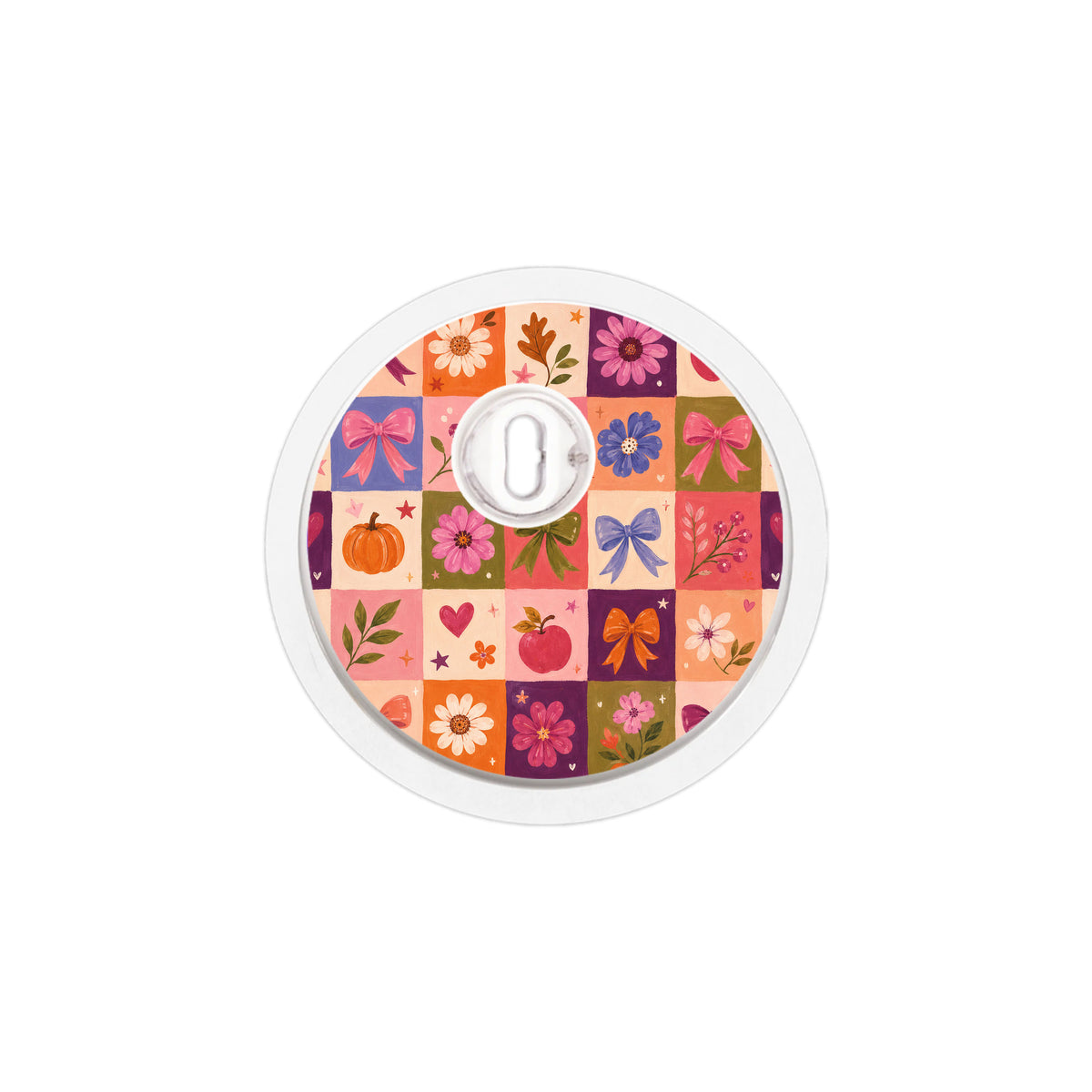 Autumn Crush FreeStyle Libre 3 Plus & Lingo Sensor Sticker - Pump Peelz