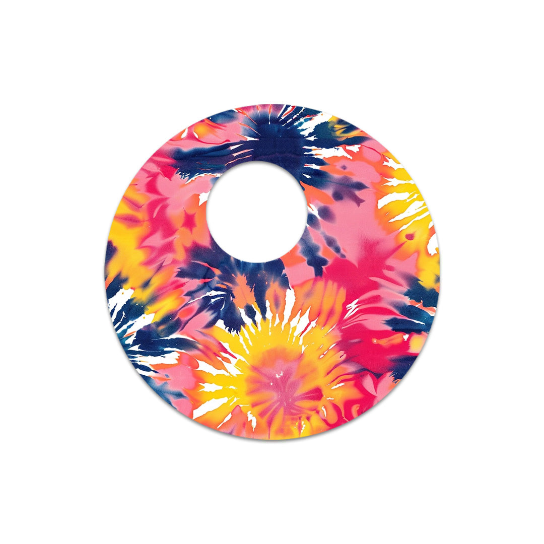Summer Tie Dye Sticker Designed for the FreeStyle Libre 3 Plus & Lingo  Sensor