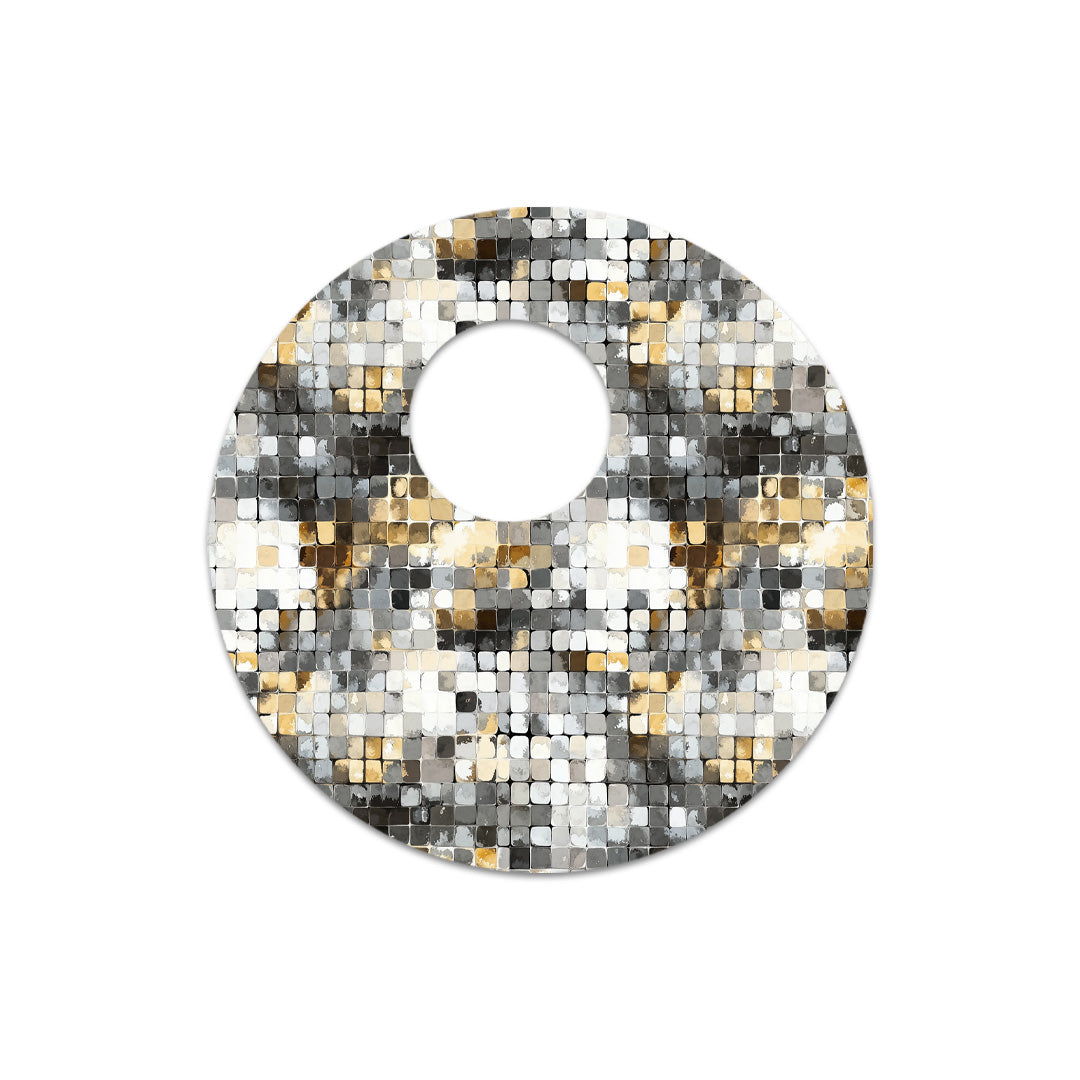 Champagne Glow Sticker Designed for the FreeStyle Libre 3 Plus & Lingo  Sensor