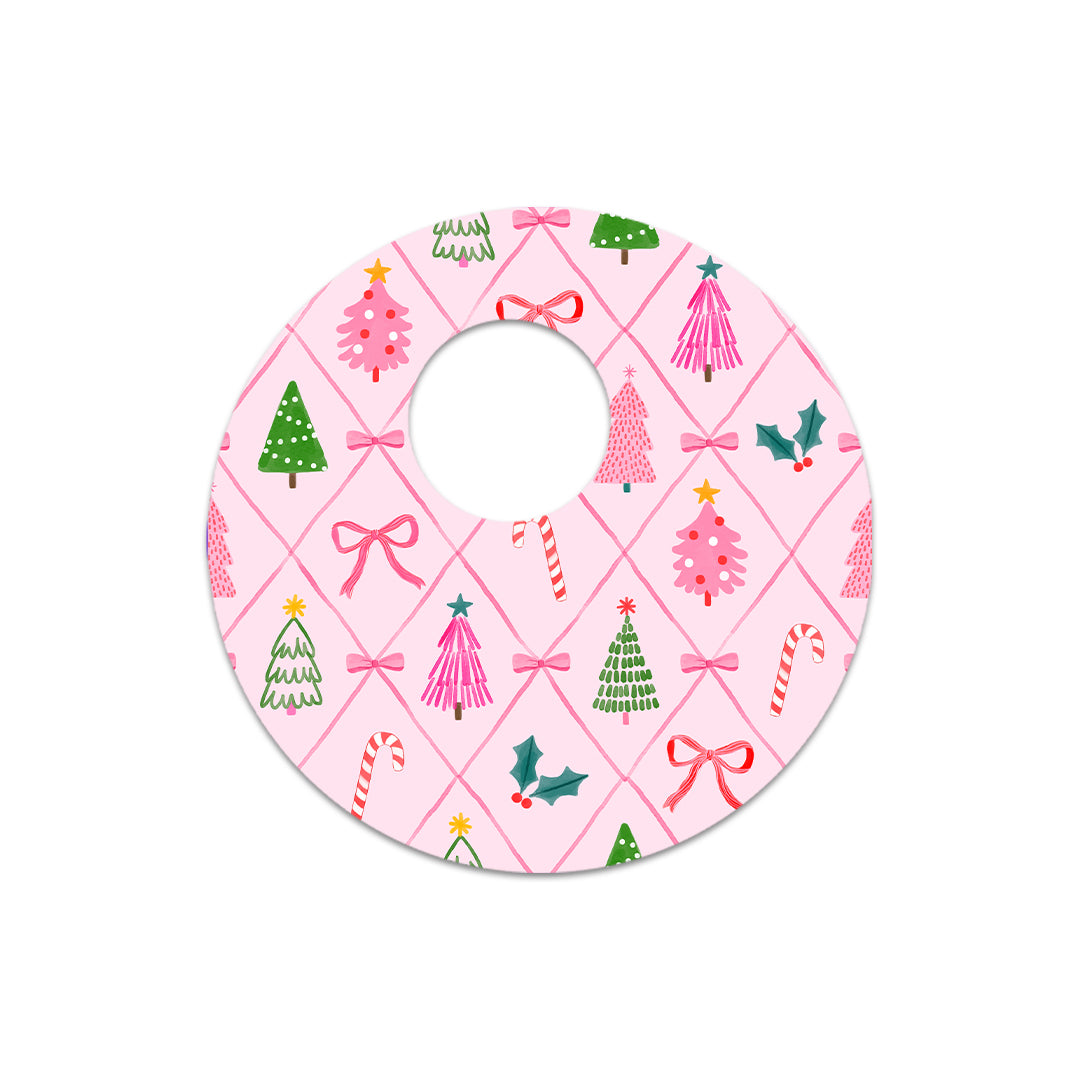 Coquette Christmas FreeStyle Libre 3 Plus & Lingo  Sensor Sticker - Pump Peelz