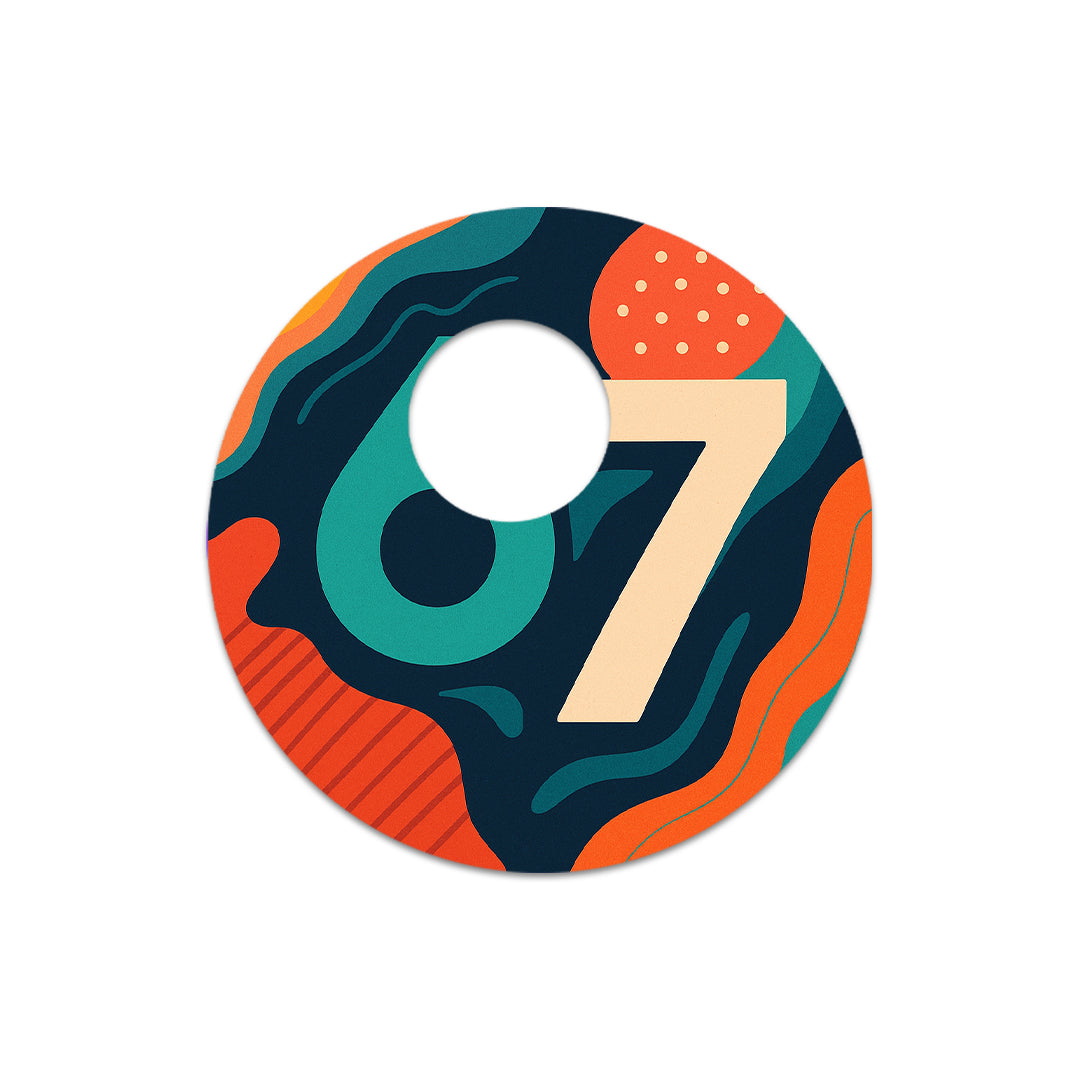 6/7 FreeStyle Libre 3 Plus & Lingo  Sensor Sticker - Pump Peelz