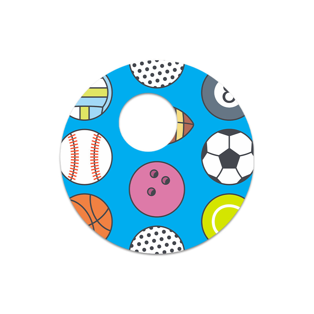 All Star Toss FreeStyle Libre 3 Plus & Lingo  Sensor Sticker - Pump Peelz