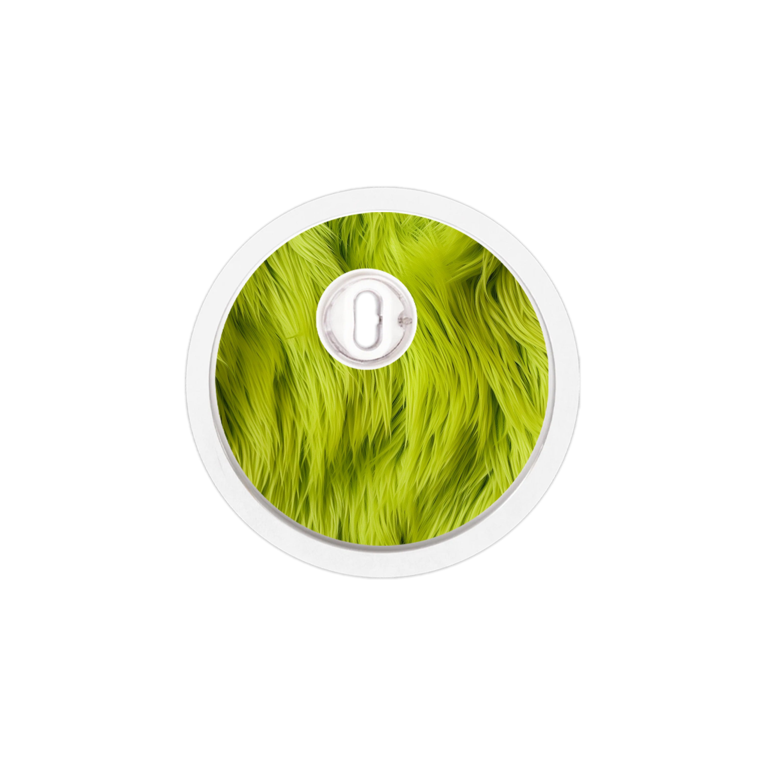 Green Fur Sticker Designed for the FreeStyle Libre 3 Plus & Lingo  Sensor