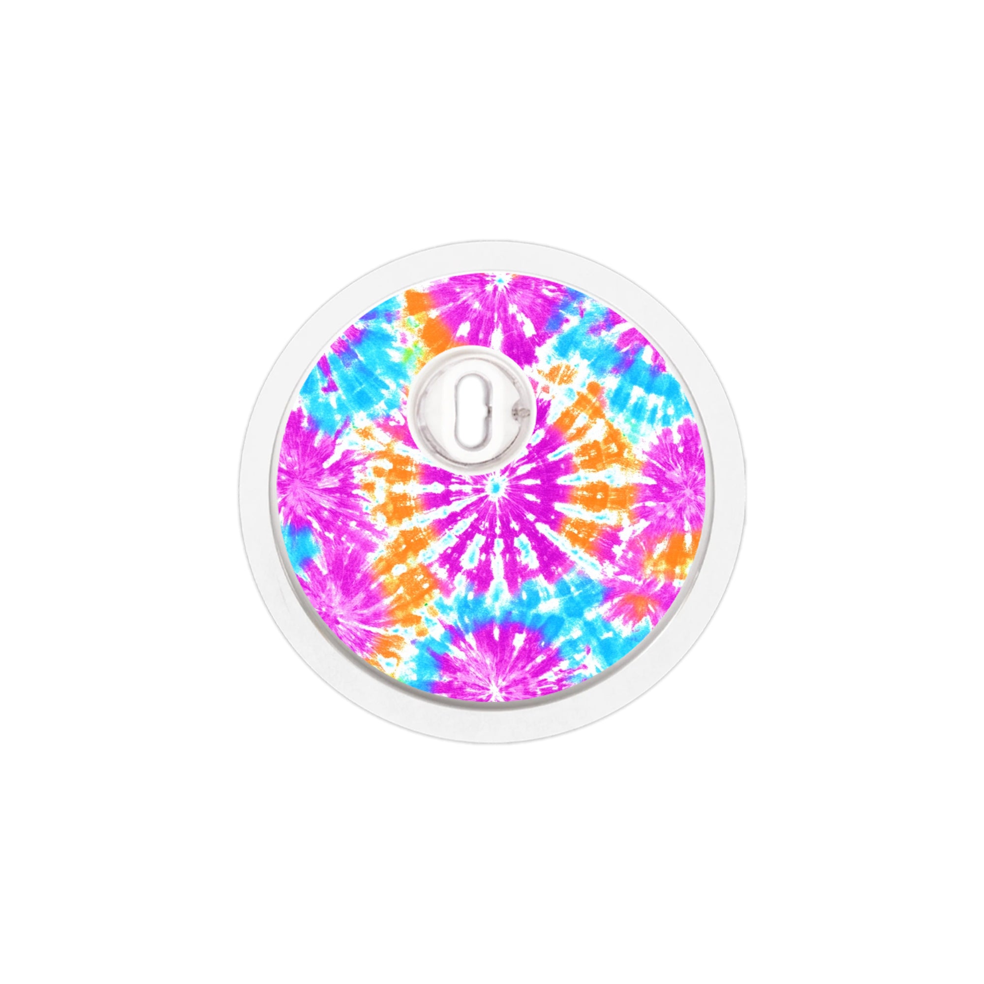 Neon Tie Dye Sticker Designed for the FreeStyle Libre 3 Plus & Lingo  Sensor