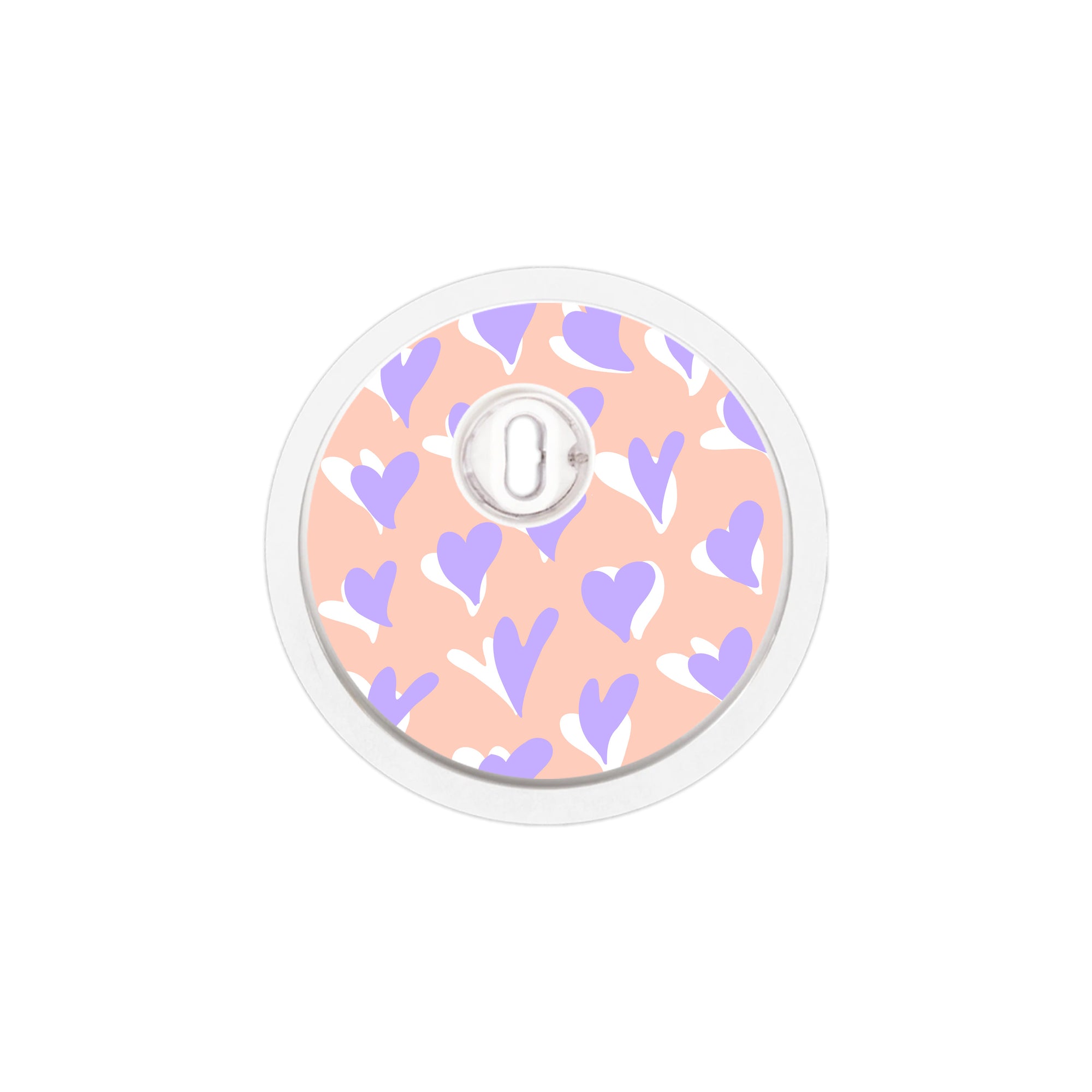 Lavender Love Sticker Designed for the FreeStyle Libre 3 Plus & Lingo  Sensor