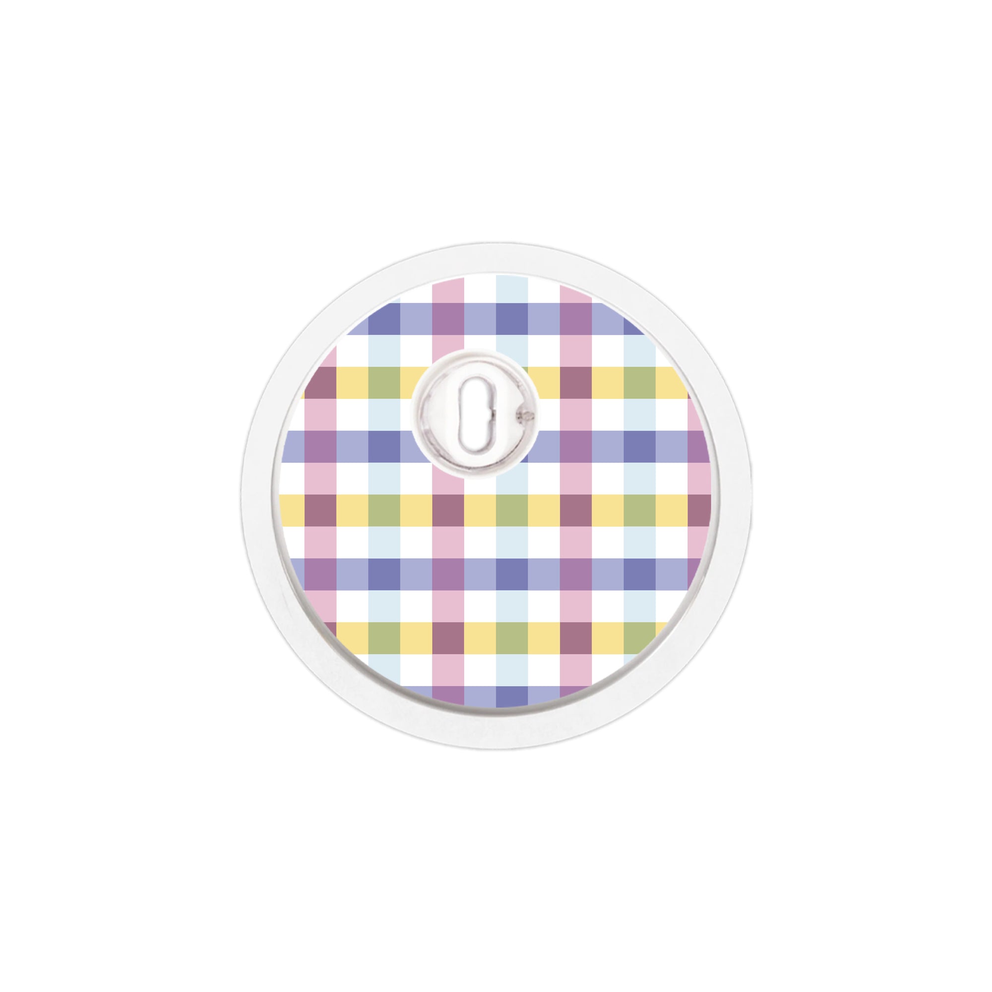 Spring Plaid Sticker Designed for the FreeStyle Libre 3 Plus & Lingo  Sensor