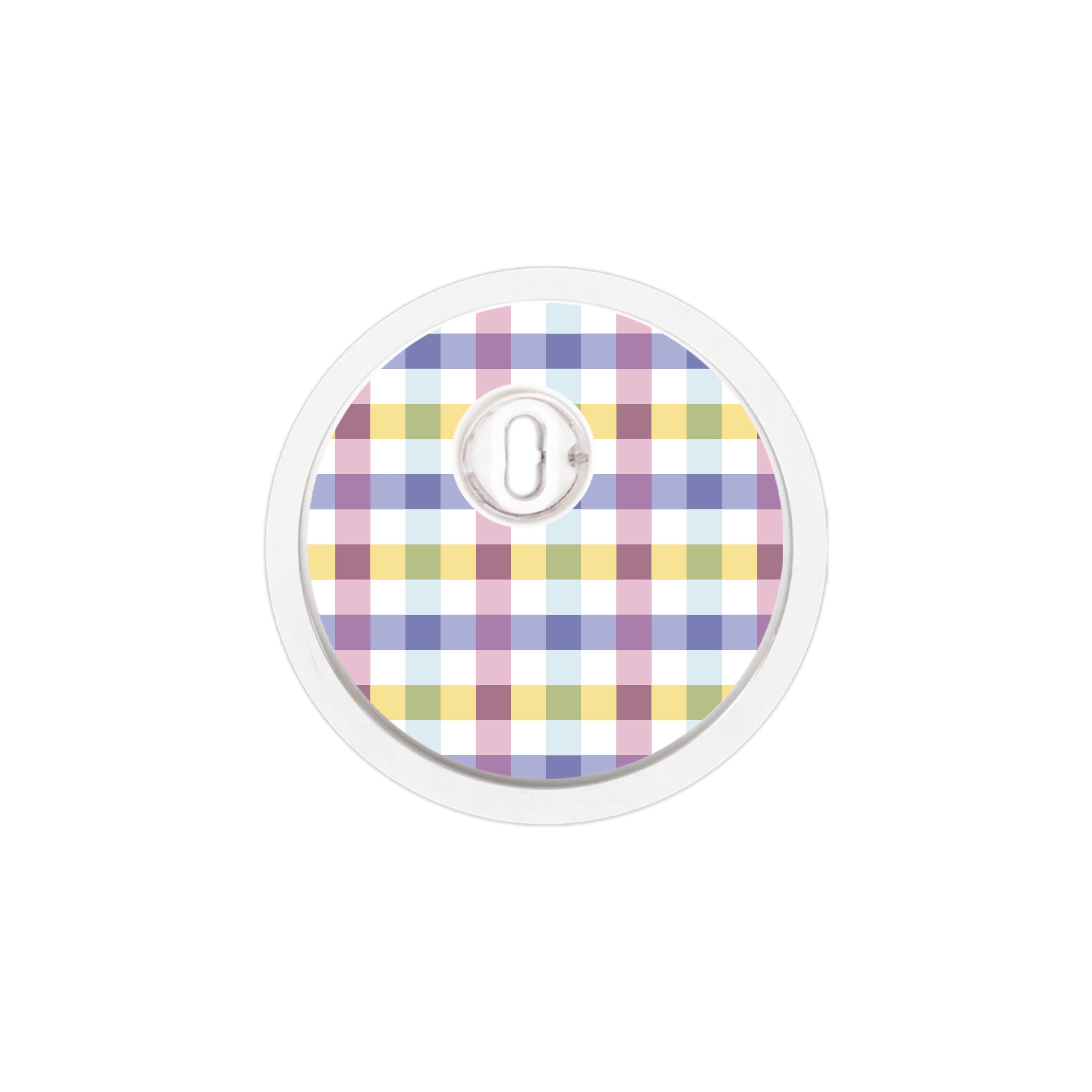 Spring Plaid Sticker Designed for the FreeStyle Libre 3 Plus & Lingo  Sensor