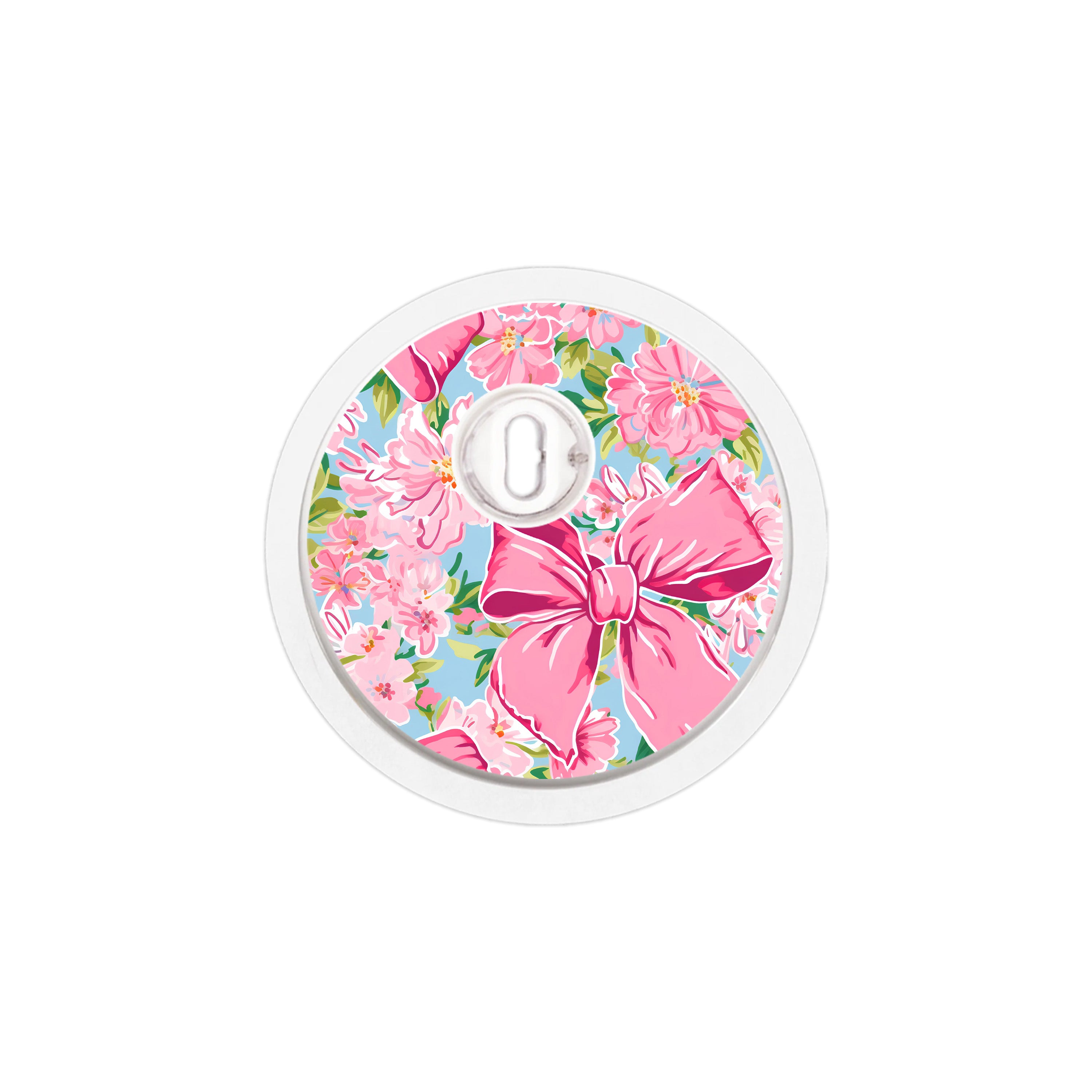 Blossom Bows Sticker Designed for the FreeStyle Libre 3 Plus & Lingo  Sensor