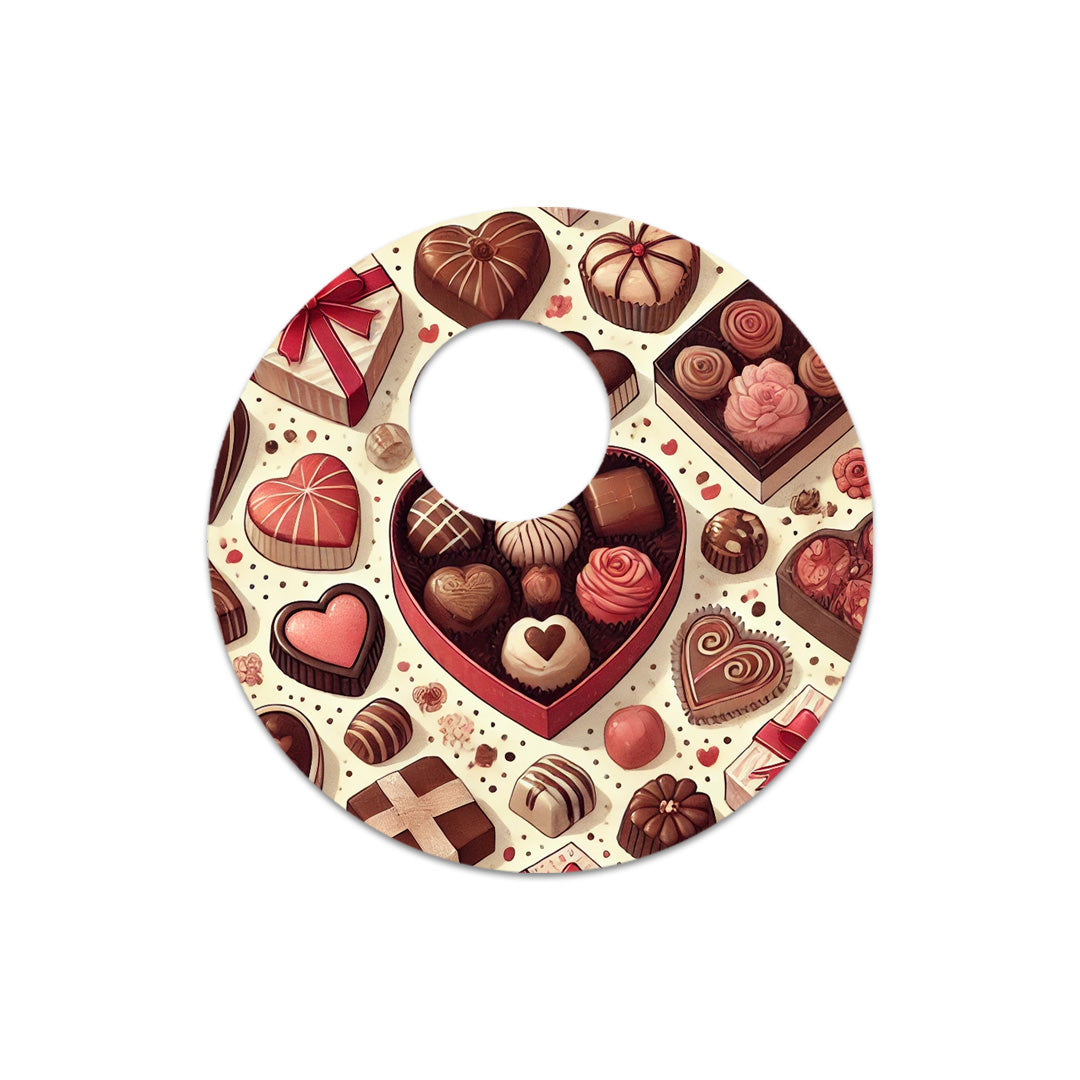 Chocolate Love Sticker Designed for the FreeStyle Libre 3 Plus & Lingo  Sensor
